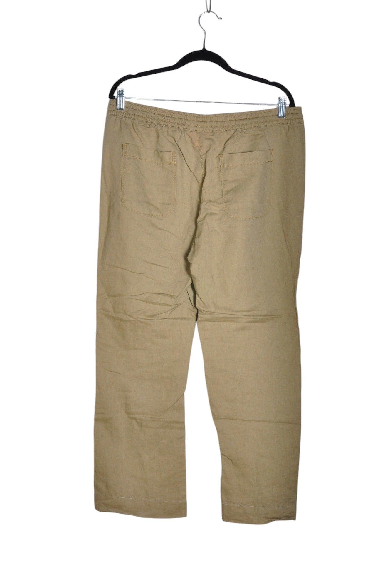 JOE FRESH Stylish Women's Green Regular-Fit Work Pants - Size L