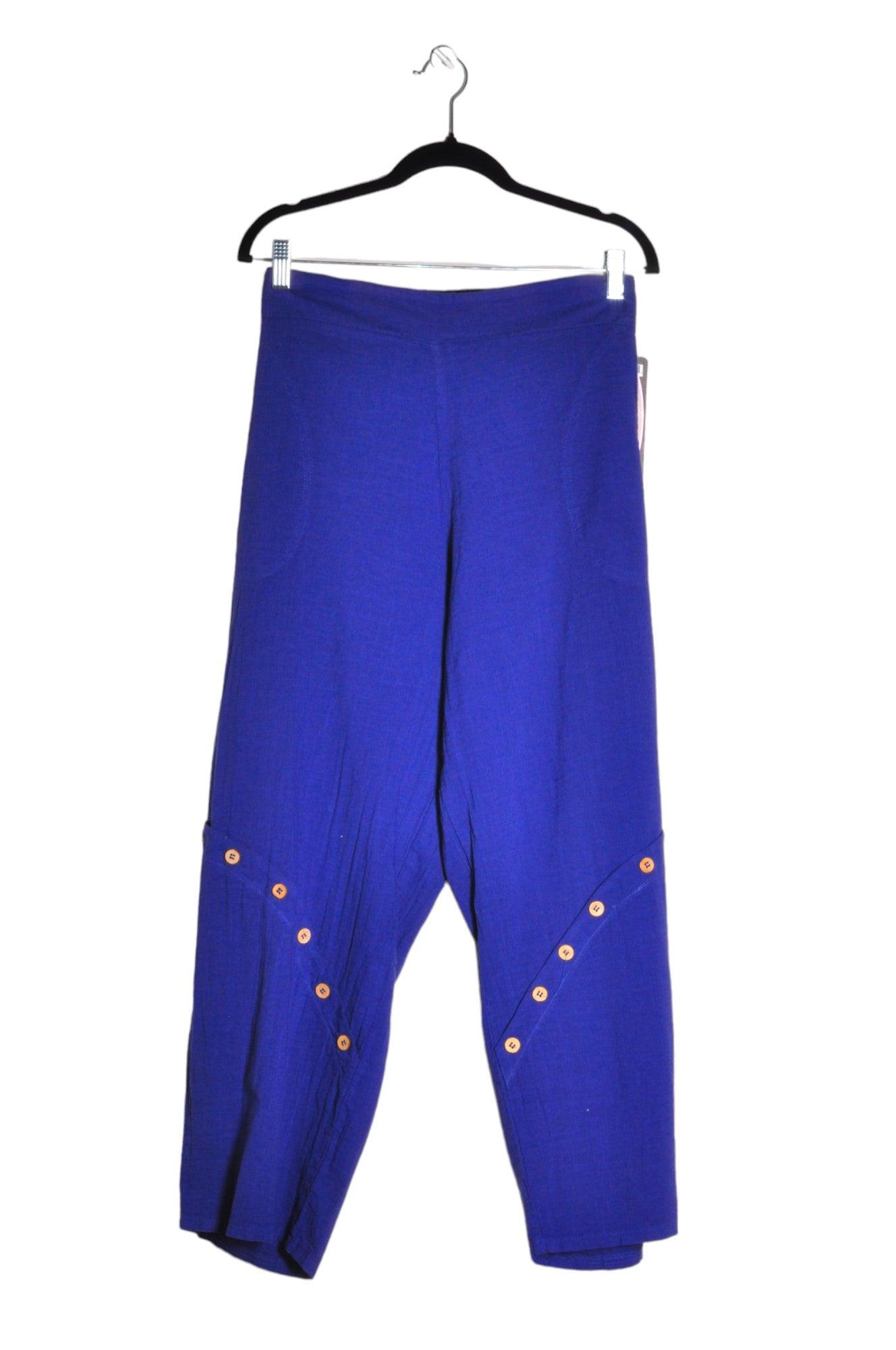 Stylish EZZE WEAR Women's Blue Regular Fit Work Pants - Sizes M and 1X