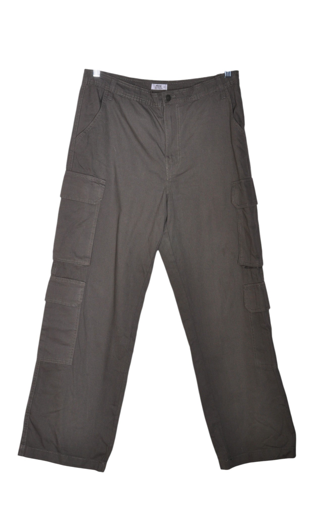 ARDENE Stylish Women's Gray Regular Fit Cargo Pants - Size L