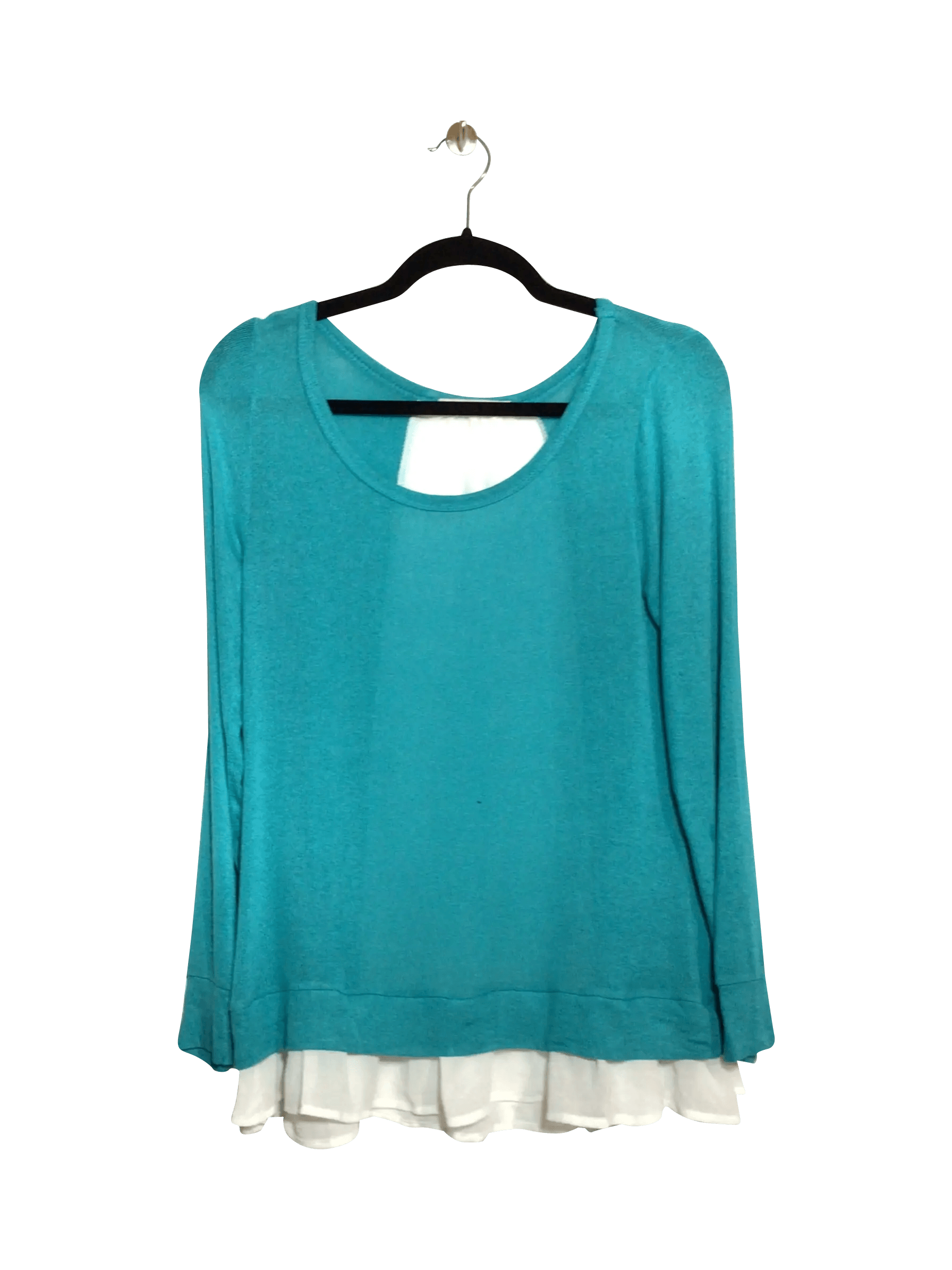 EZRA Stylish Regular Fit Blue Blouse - Size S