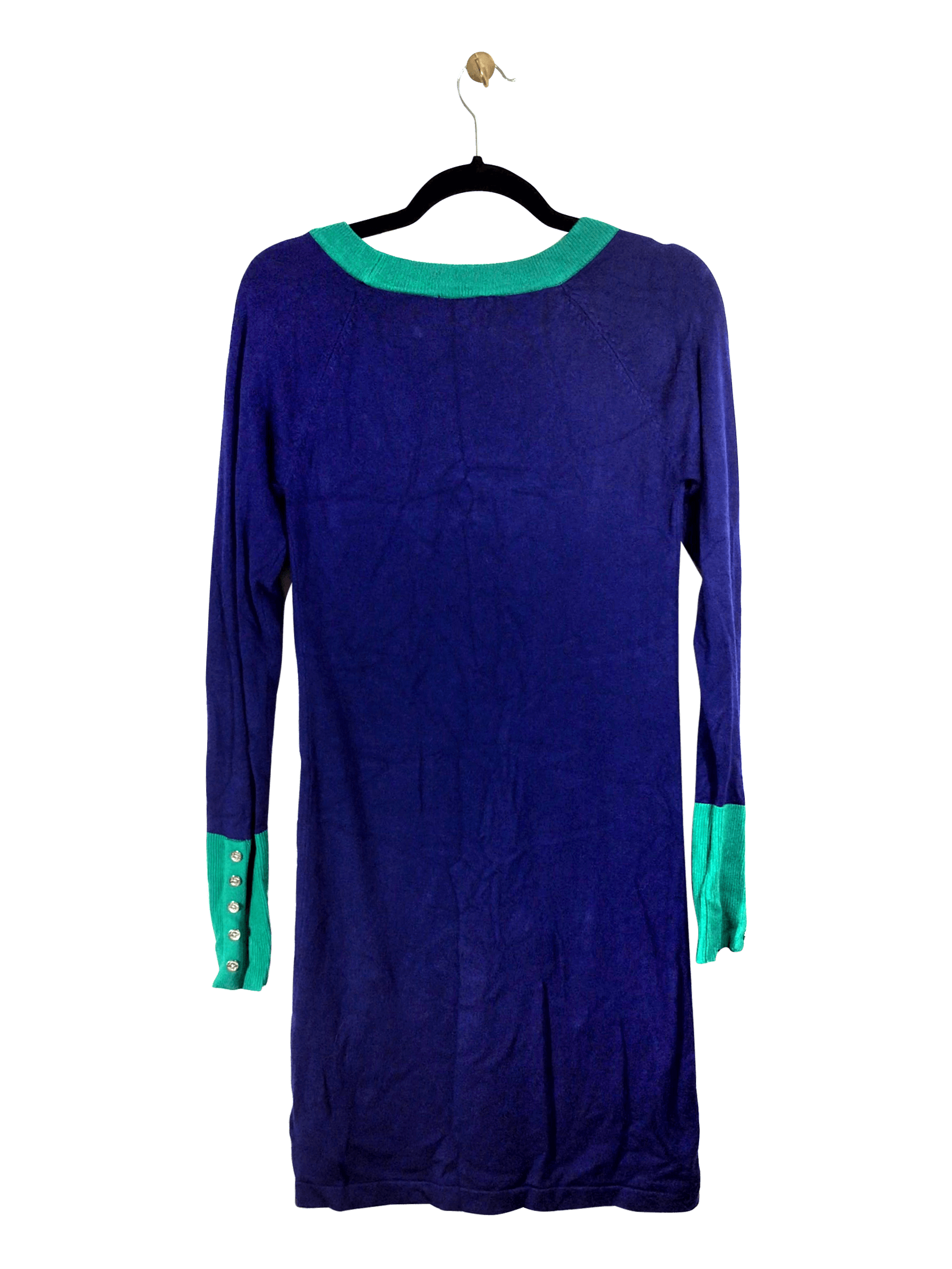 Stylish GUESS Blue Regular Fit Midi Dress - Size L
