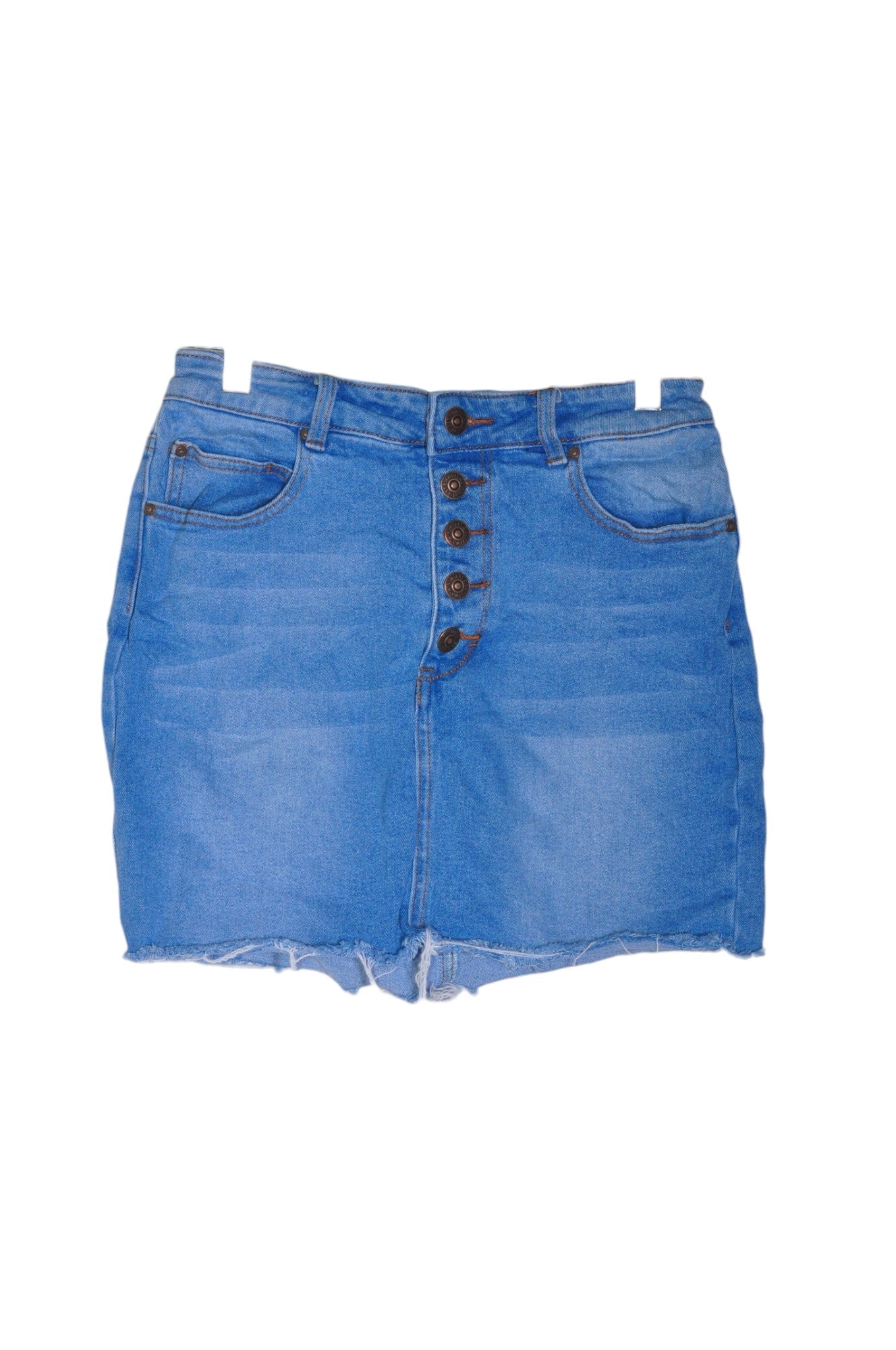 ARDENE Blue Regular Fit Women's Denim Shorts - Size 7
