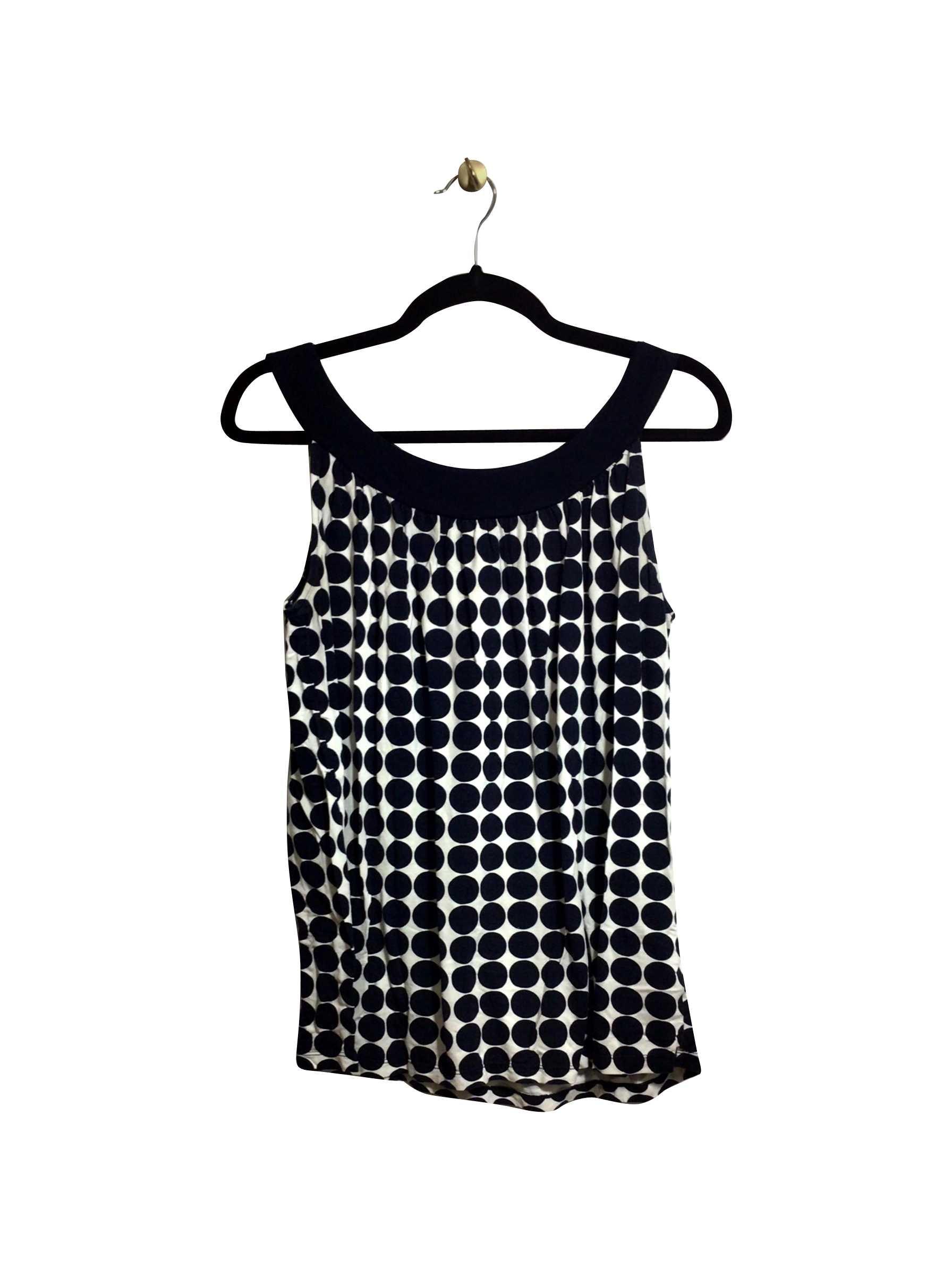 ANNE KLEIN Stylish Regular Fit White Tank Top - Size M