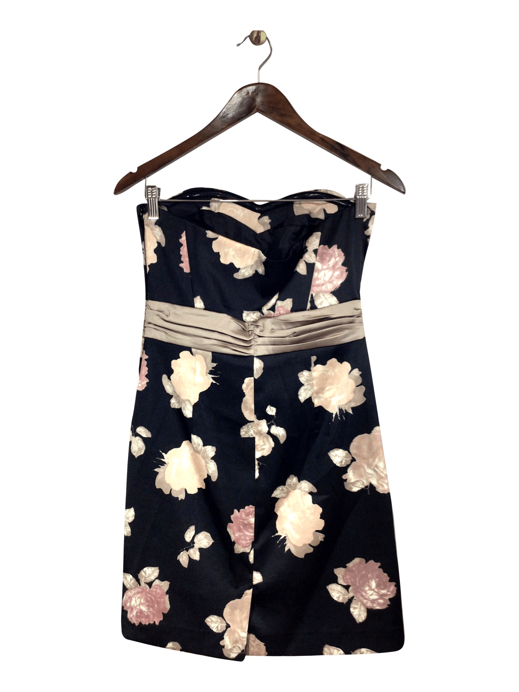 H&M Stylish Black Regular Fit Mini Dress - Size 8
