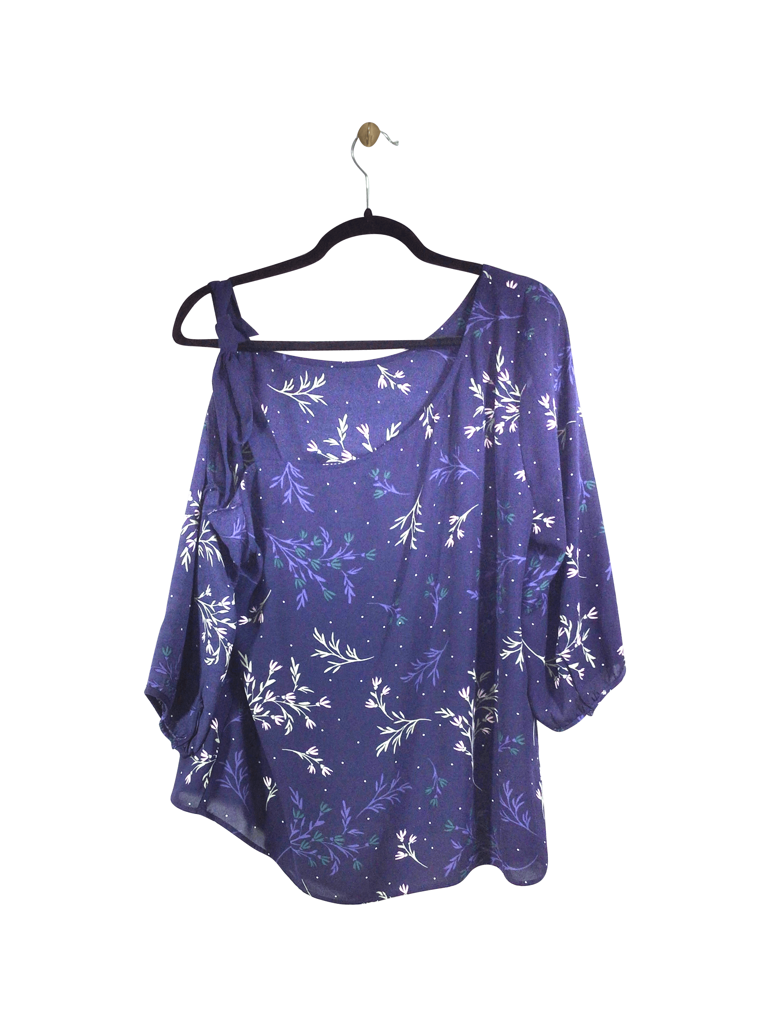REITMANS Stylish Blue Regular Fit Women's Blouses - Size L