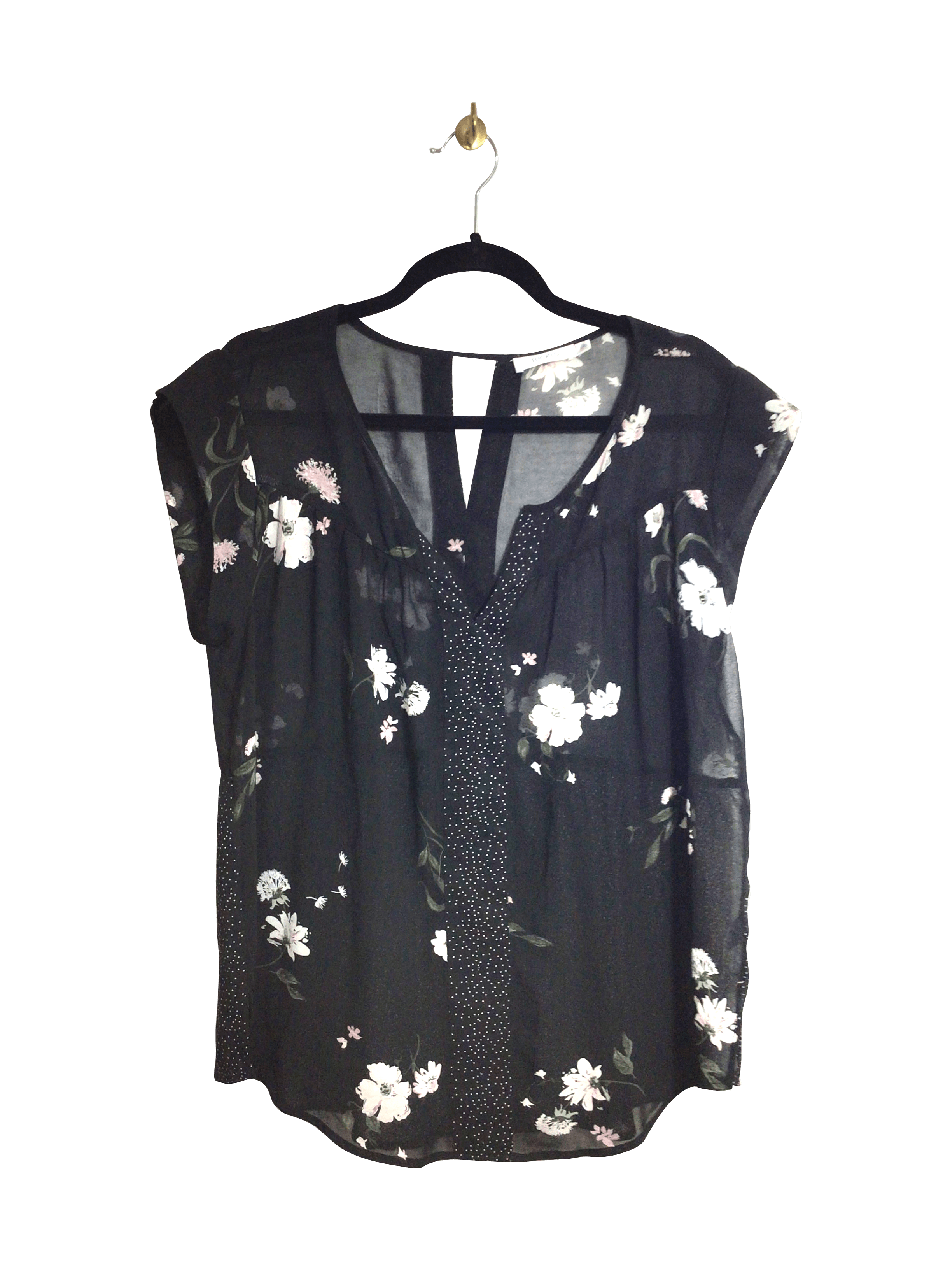 RICKI'S Stylish Black Regular-Fit Women's Blouses - Size L