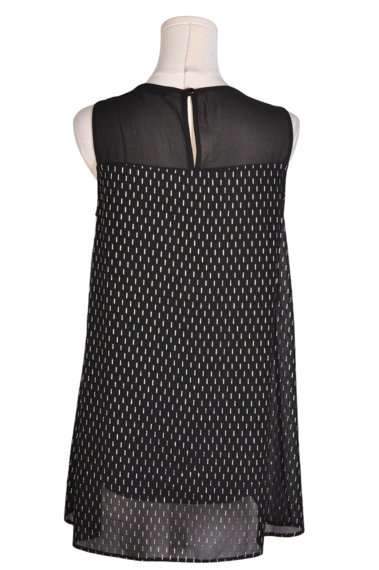 RICKI'S Stylish Women's Regular Fit Black Blouse - Size M