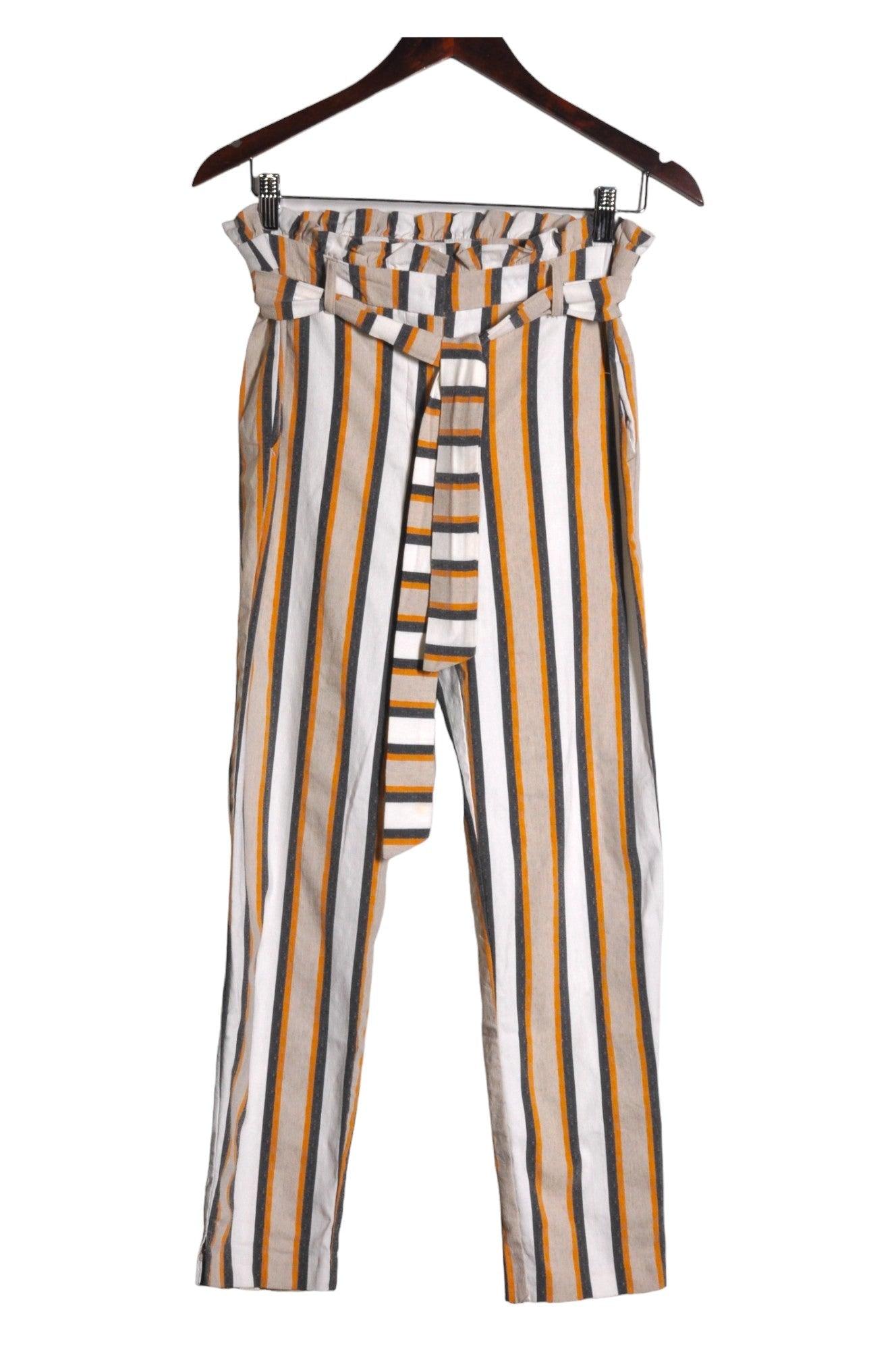 89TH & MADISON Stylish Women's Regular Fit Beige Work Pants - Size 4