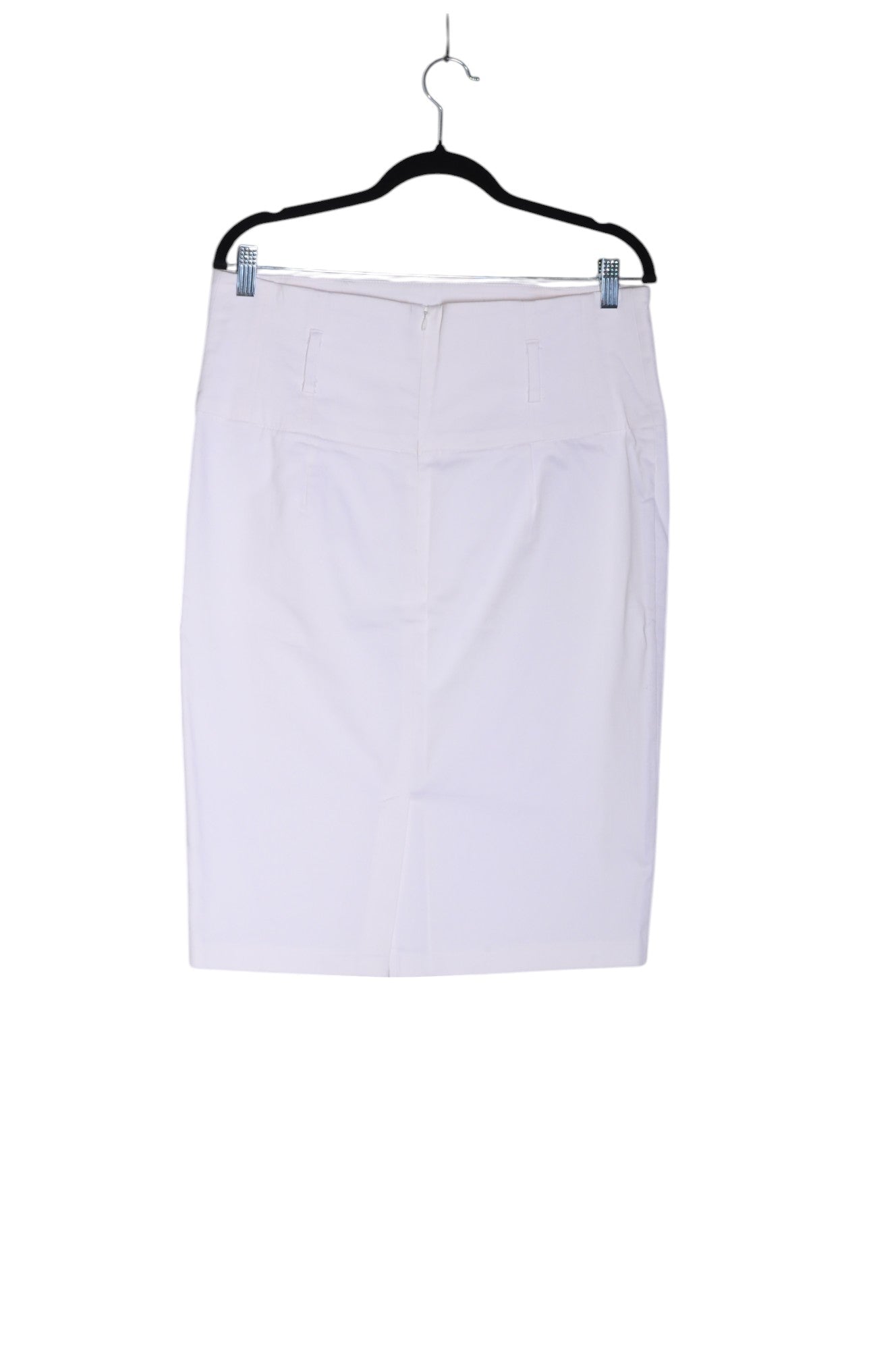 RICKI'S Stylish Women's White Regular Fit Pencil Skirt - Size 12
