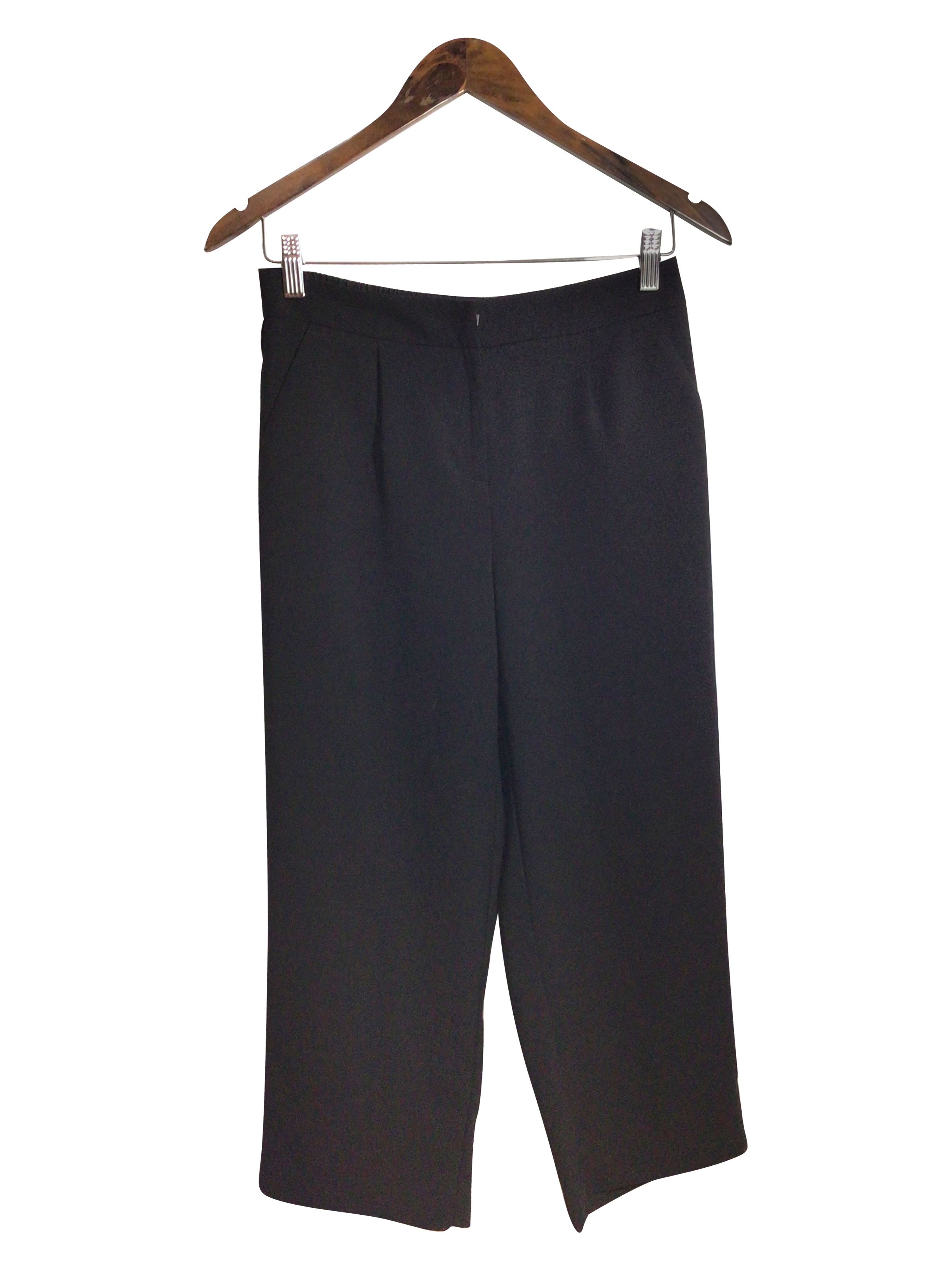 REITMANS Stylish Women's Regular Fit Black Work Pants - Size 2