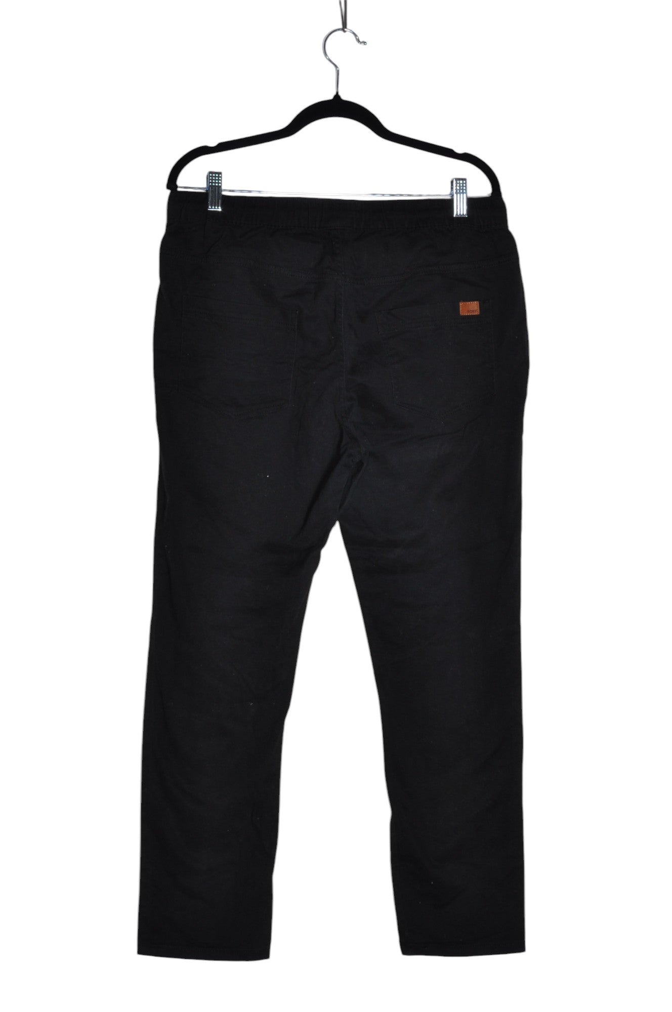 ROXY Women's Stylish Black Activewear Jogging Pants - Regular Fit, Size M