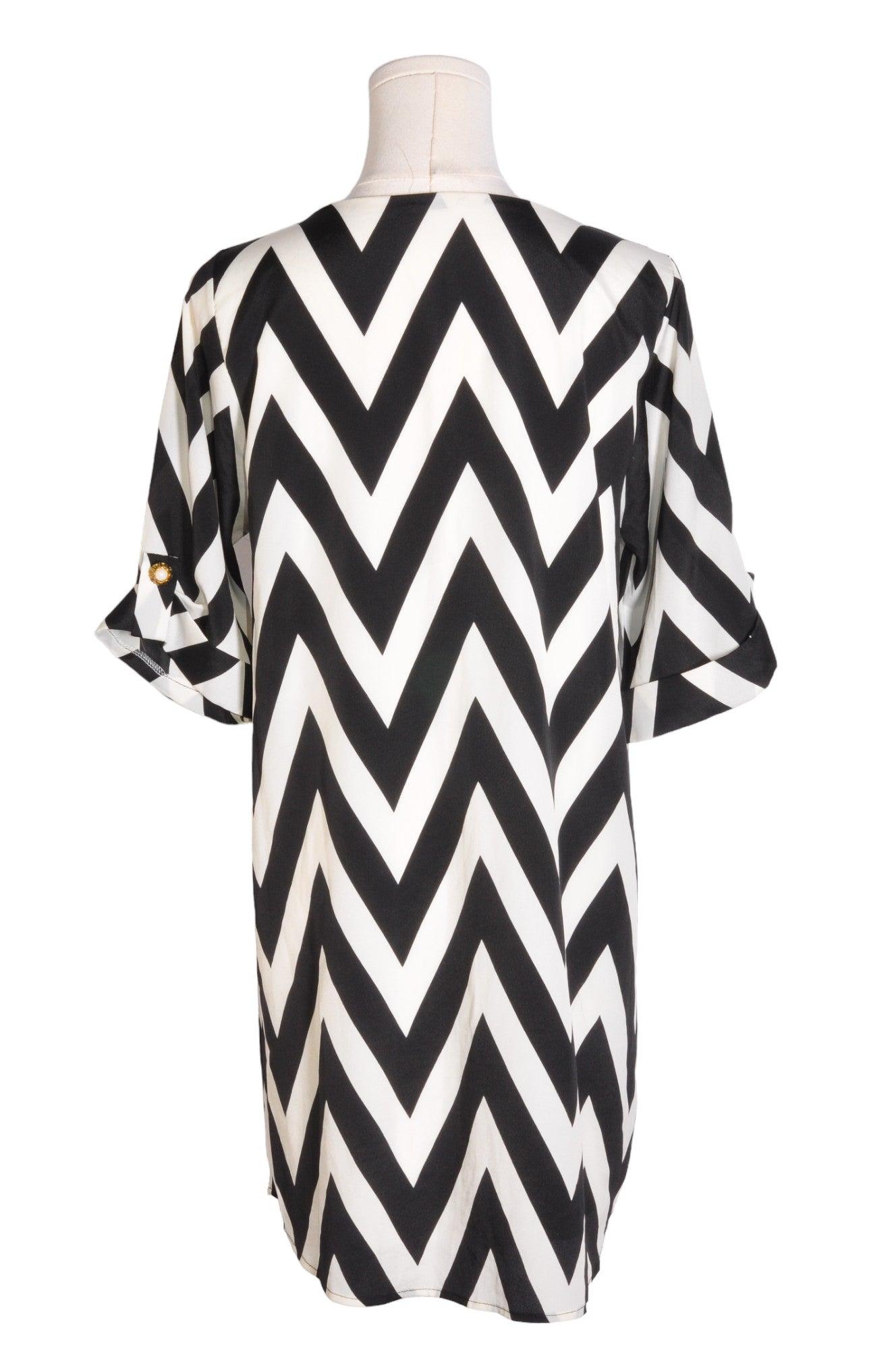 EVERLY Stylish Women's White Regular-Fit Blouse - Size M