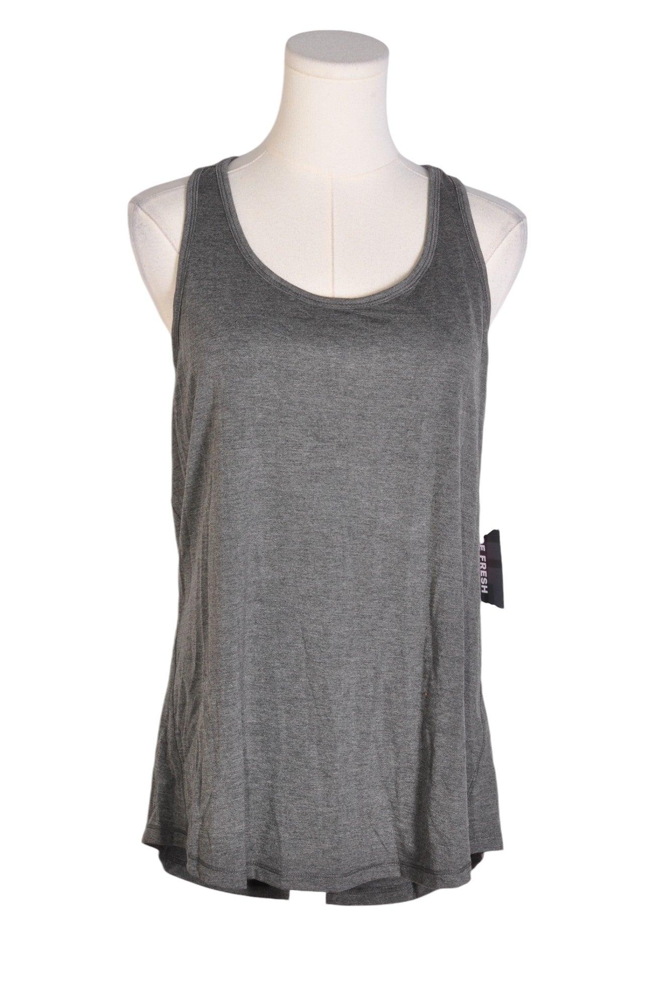 JOE FRESH Stylish Second - Hand Women's Gray Regular - Fit Activewear Tops - Size L