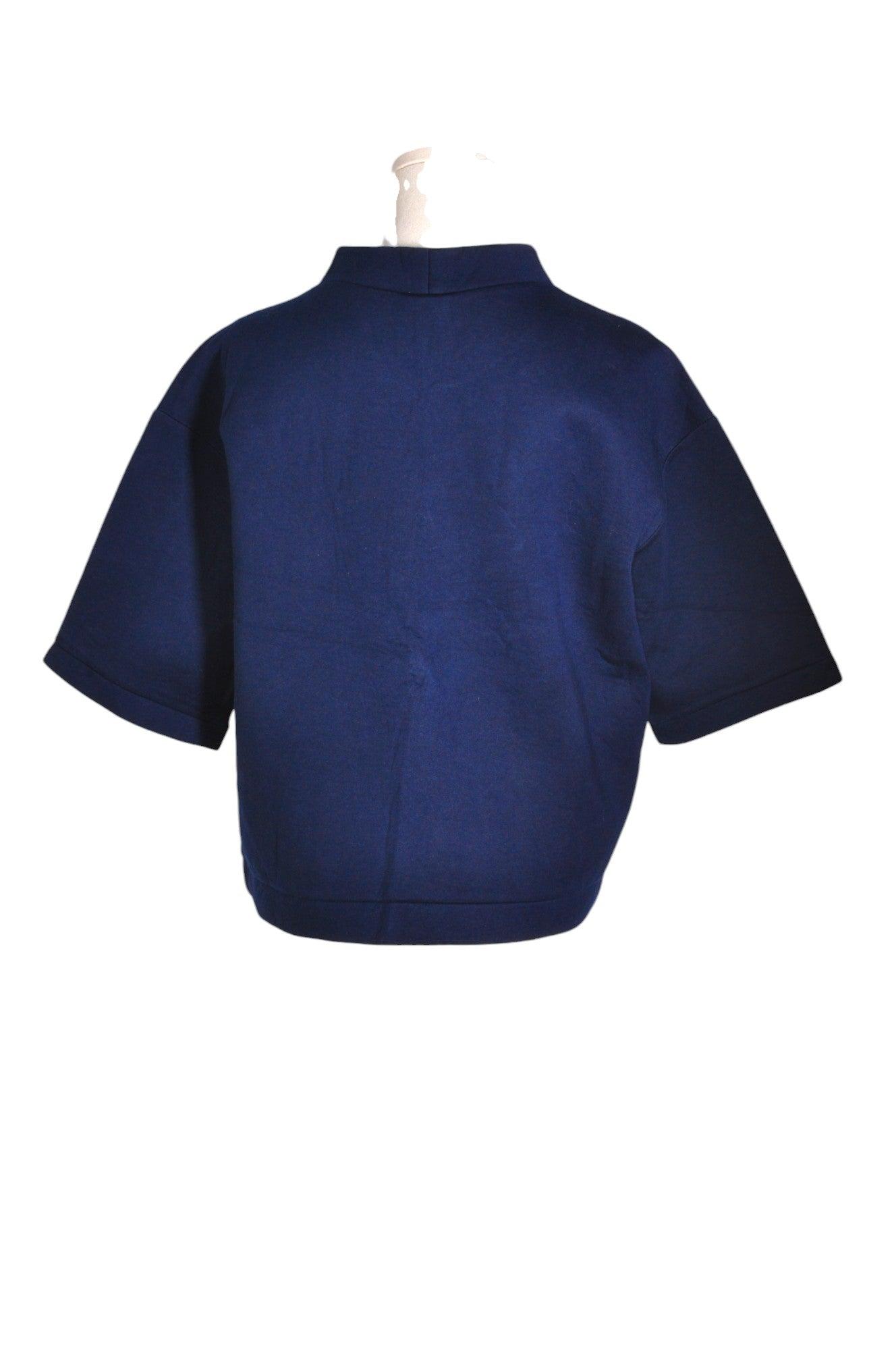 Stylish H&M Second - Hand Women's Regular Fit Blue Blouse - Size S