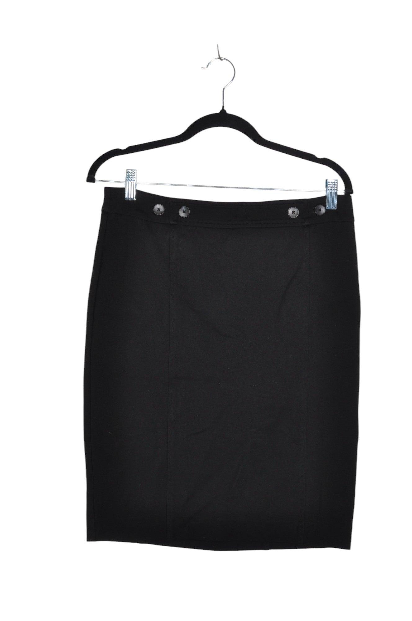 REITMANS Stylish Women's Regular-Fit Black Pencil Skirt - Size M