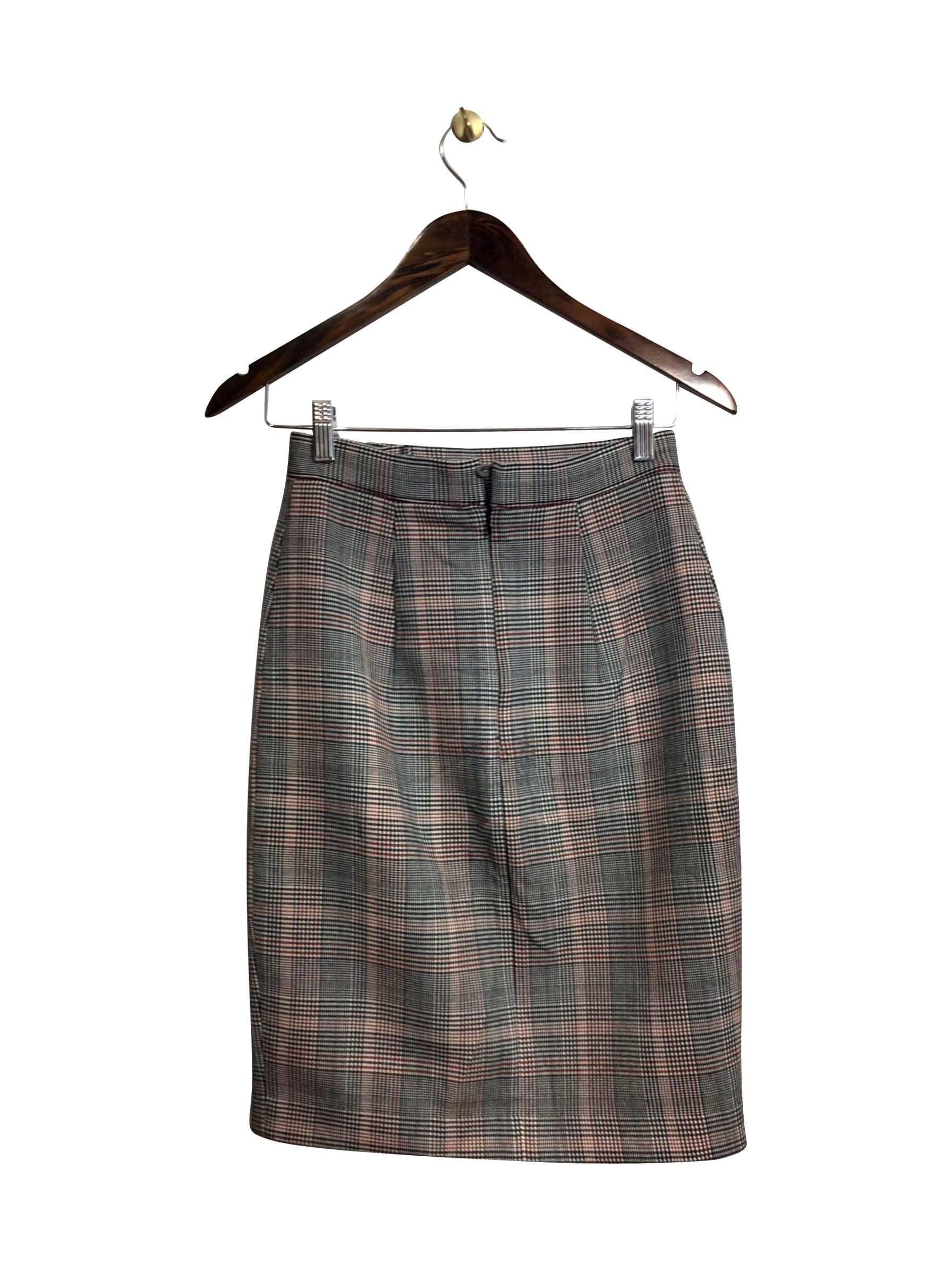 H&M Second Hand Gray Regular Fit Skirt - Size 2