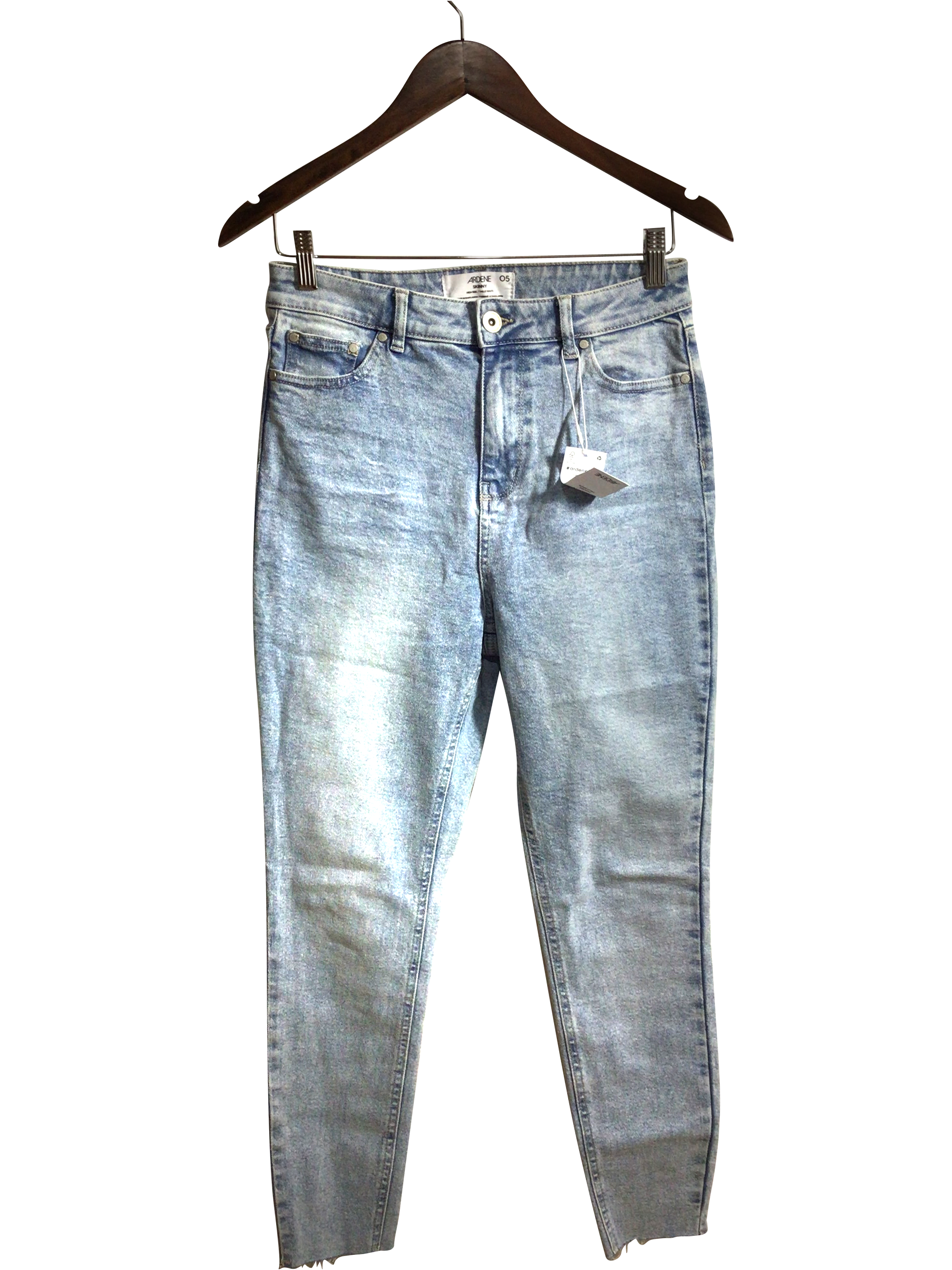 ARDENE Stylish Blue Regular-Fit Straight-Legged Women's Jeans - Size 5