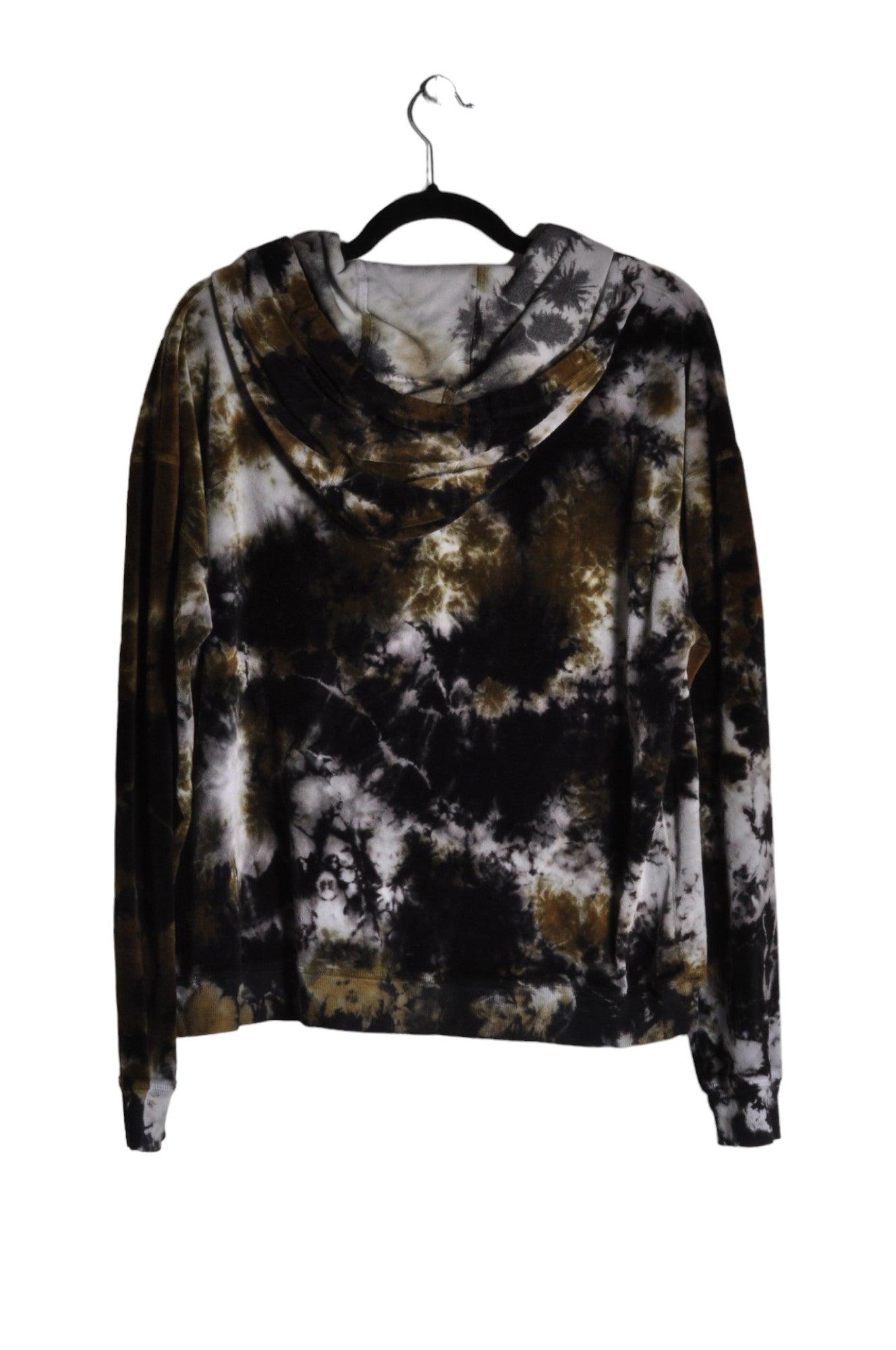 Stylish ELECTRIC & ROSE Green Regular - Fit Women's Sweatshirt in Size S