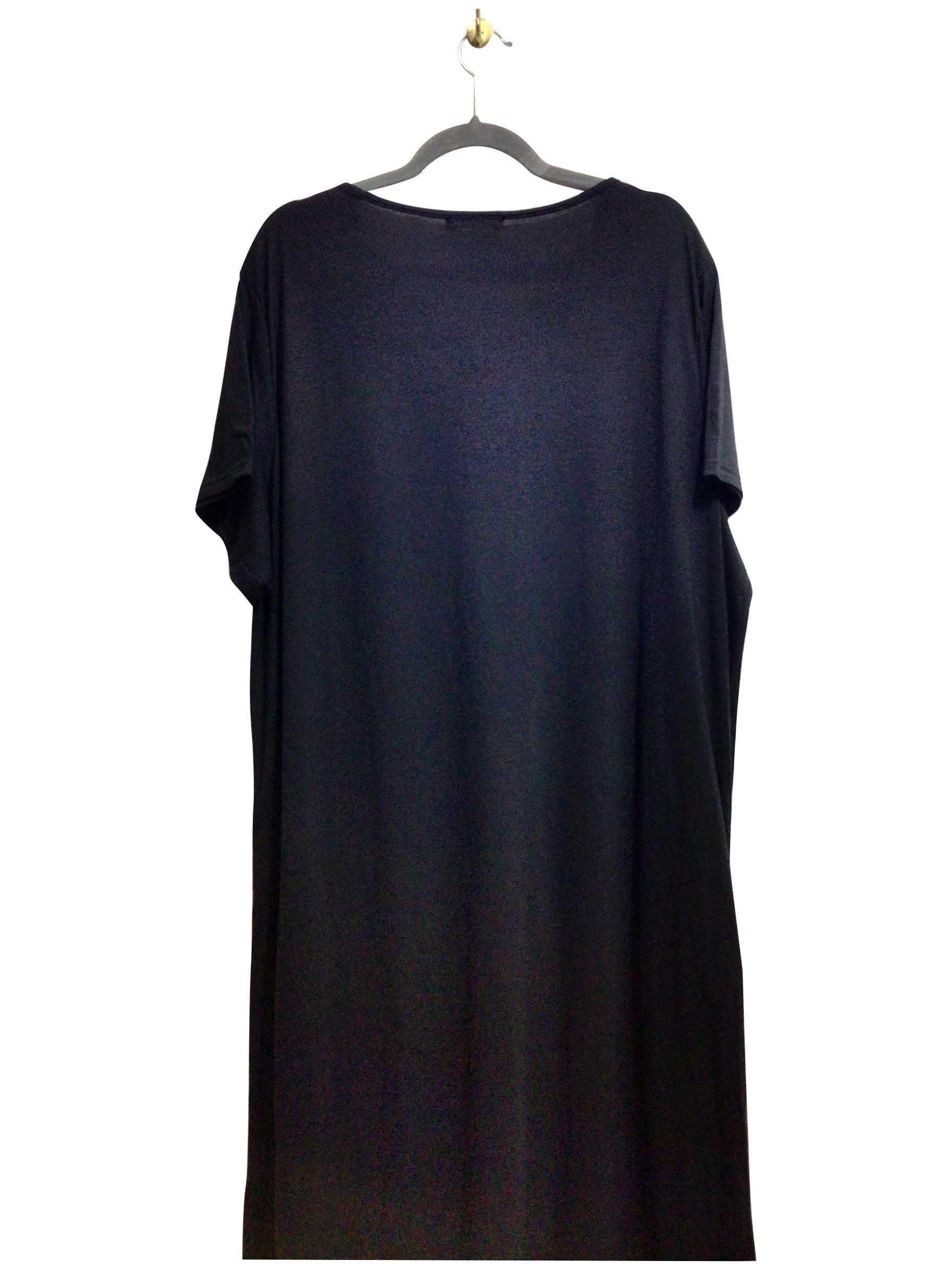 Stylish EMERY ROSE Regular Fit Black Maxi Dress - 4XL