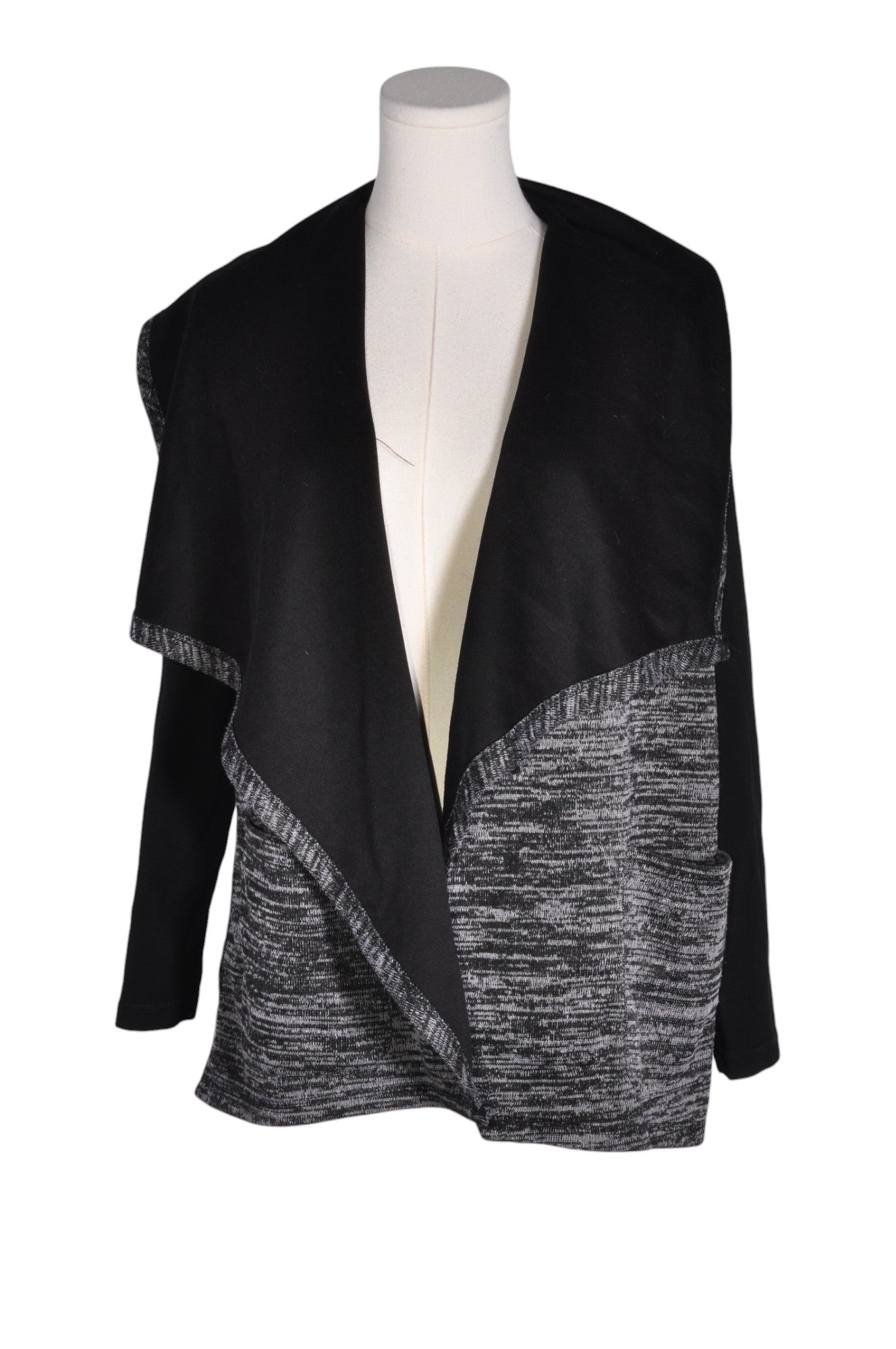 JOE FRESH Stylish Women's Black Regular Fit Cardigan - Size M
