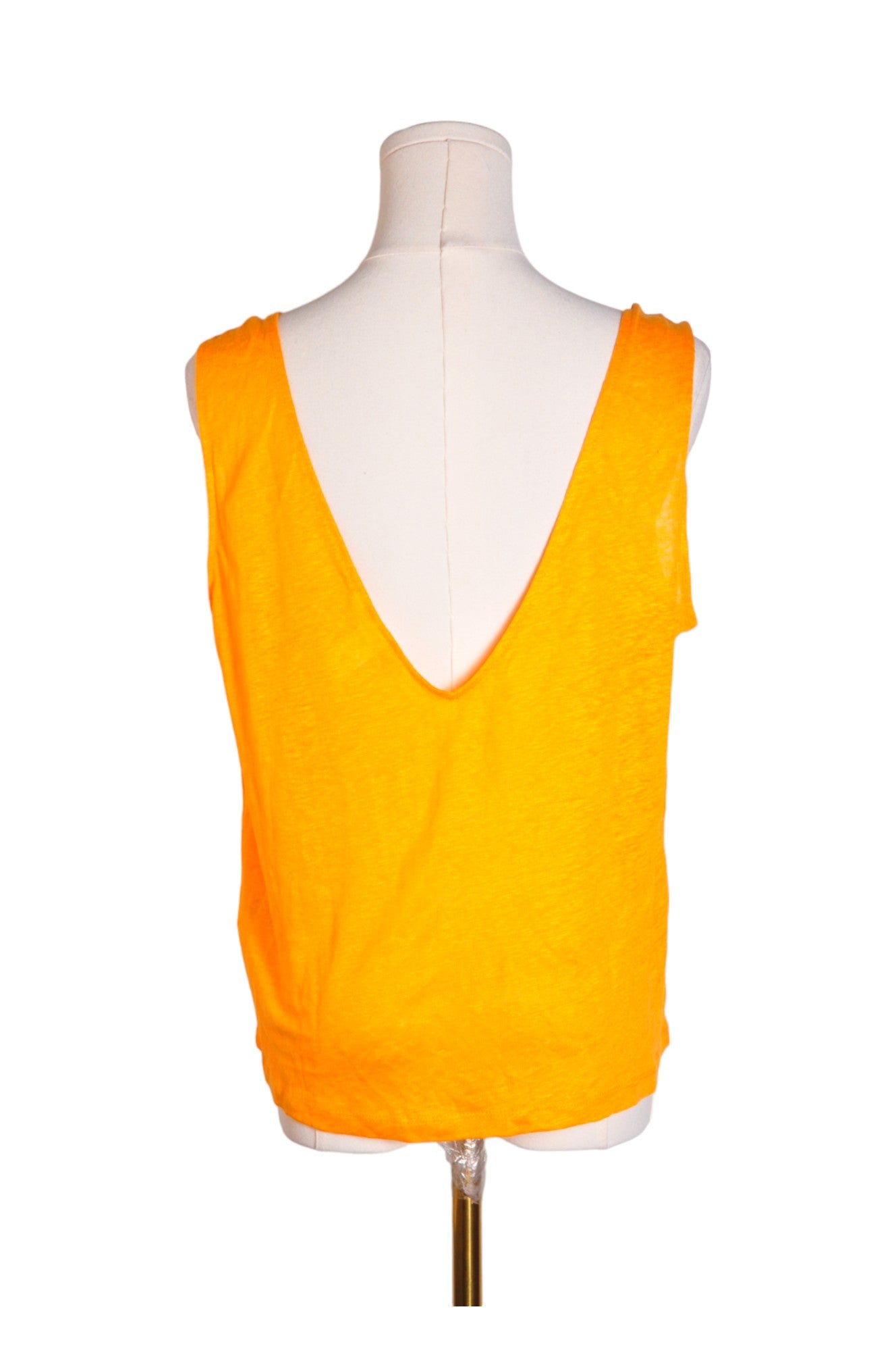 H&M Stylish Orange Regular Fit Women's Blouses - Size M