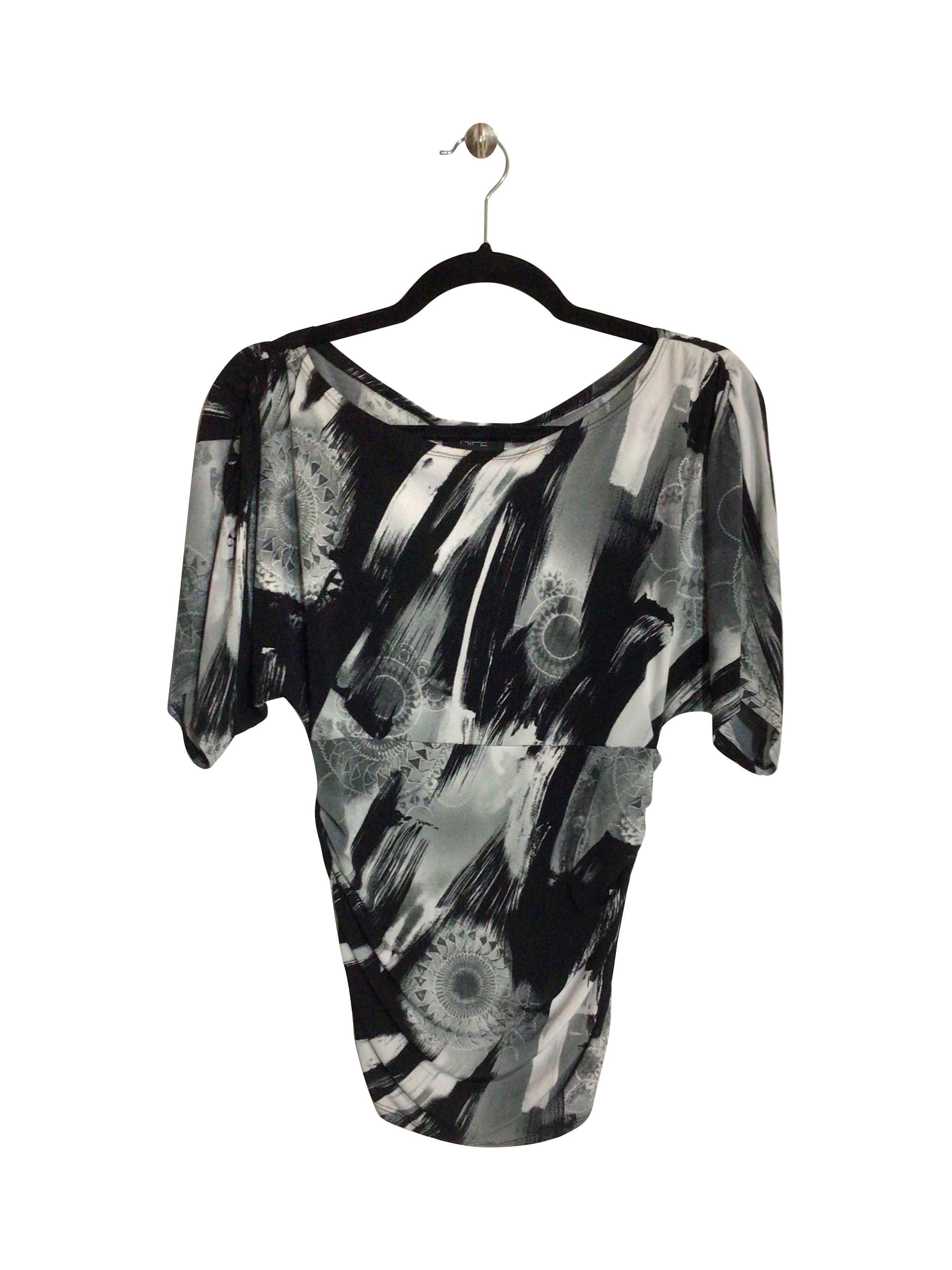 Stylish RIPE Regular Fit Black Blouse - Size S