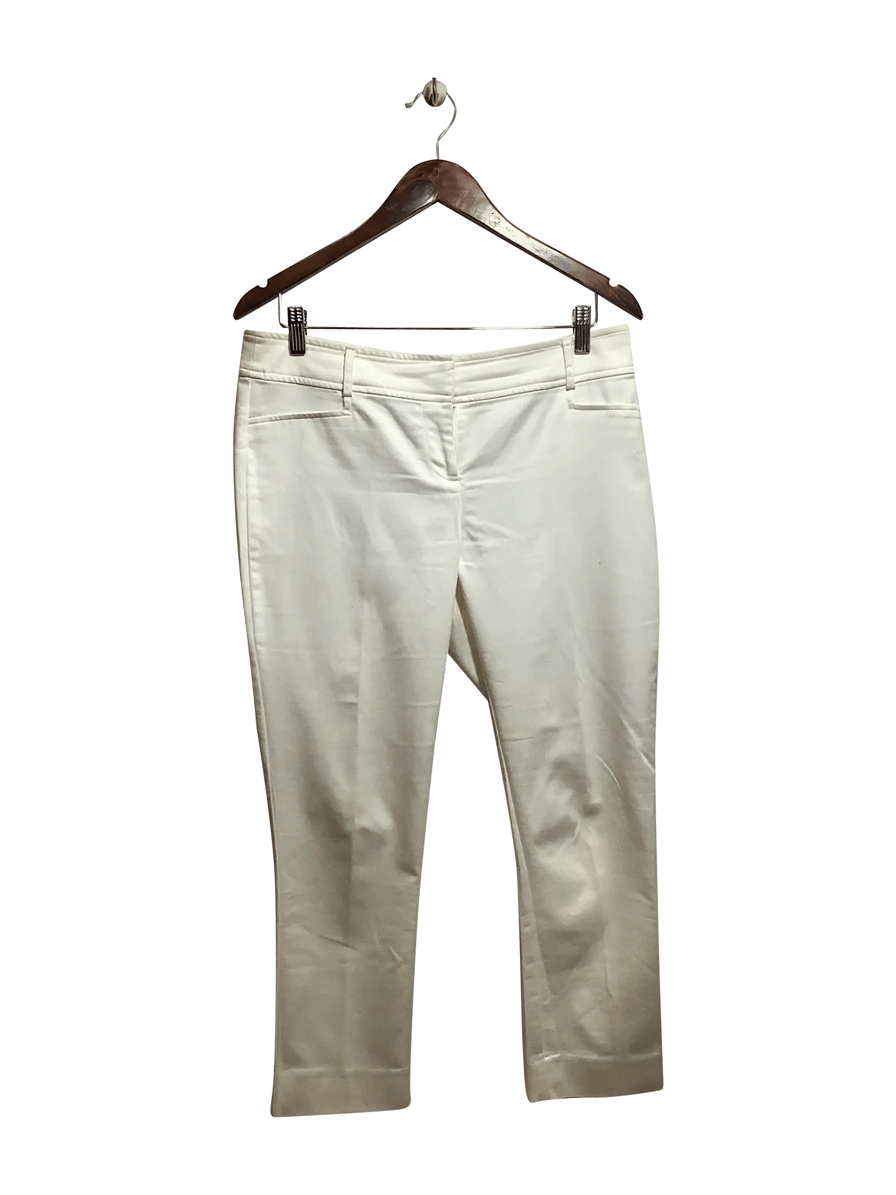 RICKI'S Stylish White Regular Fit Pant - Size 8