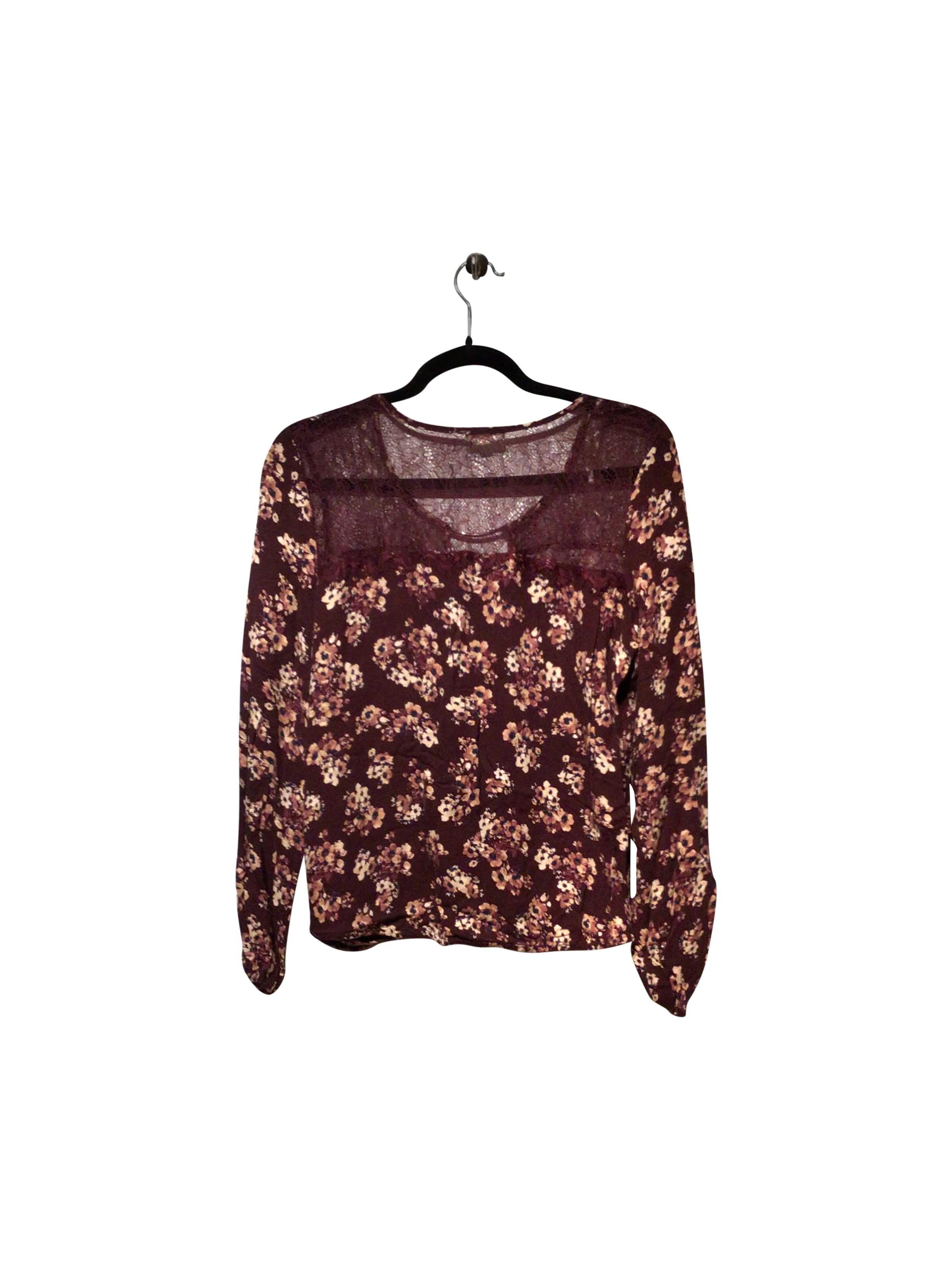 ARDENE Stylish Regular Fit Purple Blouse - Size S