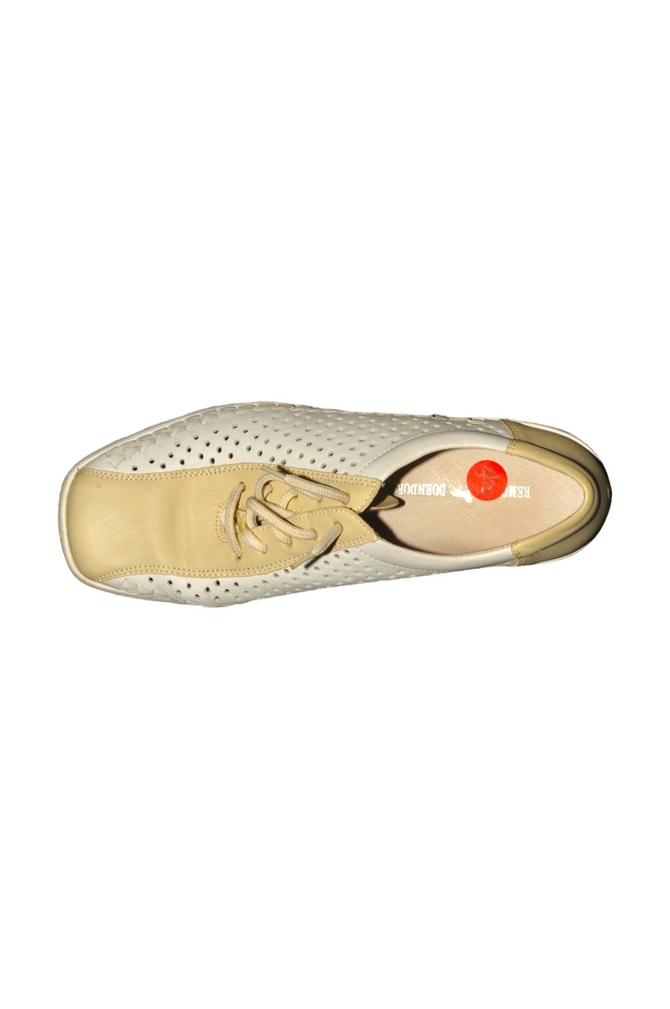 Stylish REMONTE DORNDORF Women's White Regular - Fit Sneakers Size 5.5