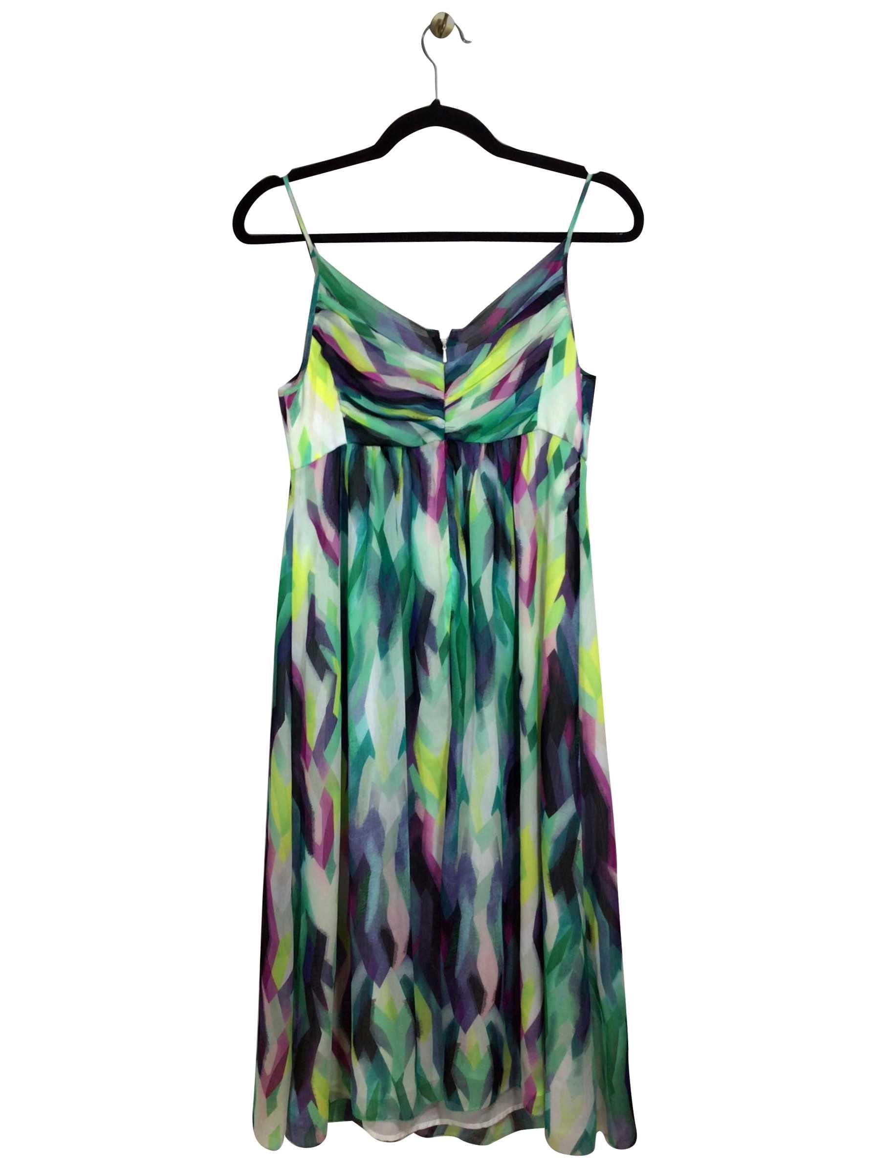 ANNE KLEIN Stylish Regular Fit Green Shift Dress - Size 4