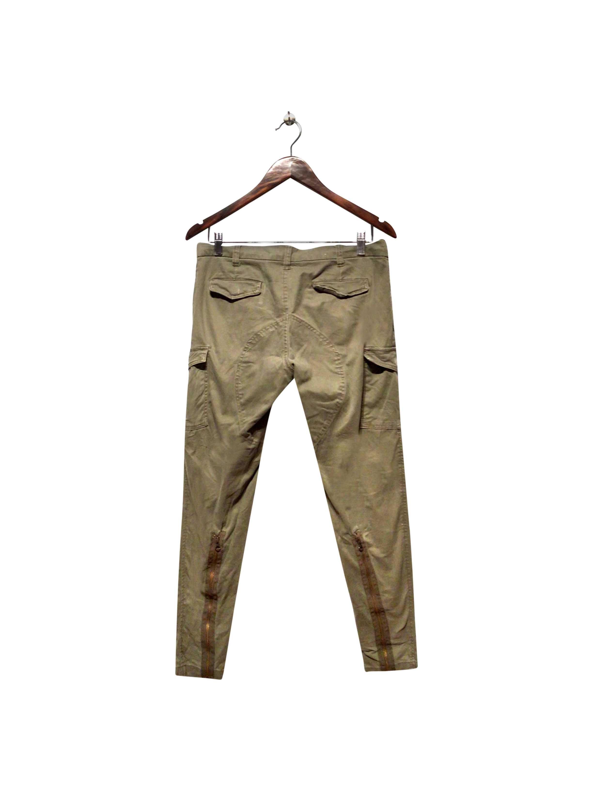 JOE FRESH Stylish Regular Fit Second - hand Green Pant Size 4