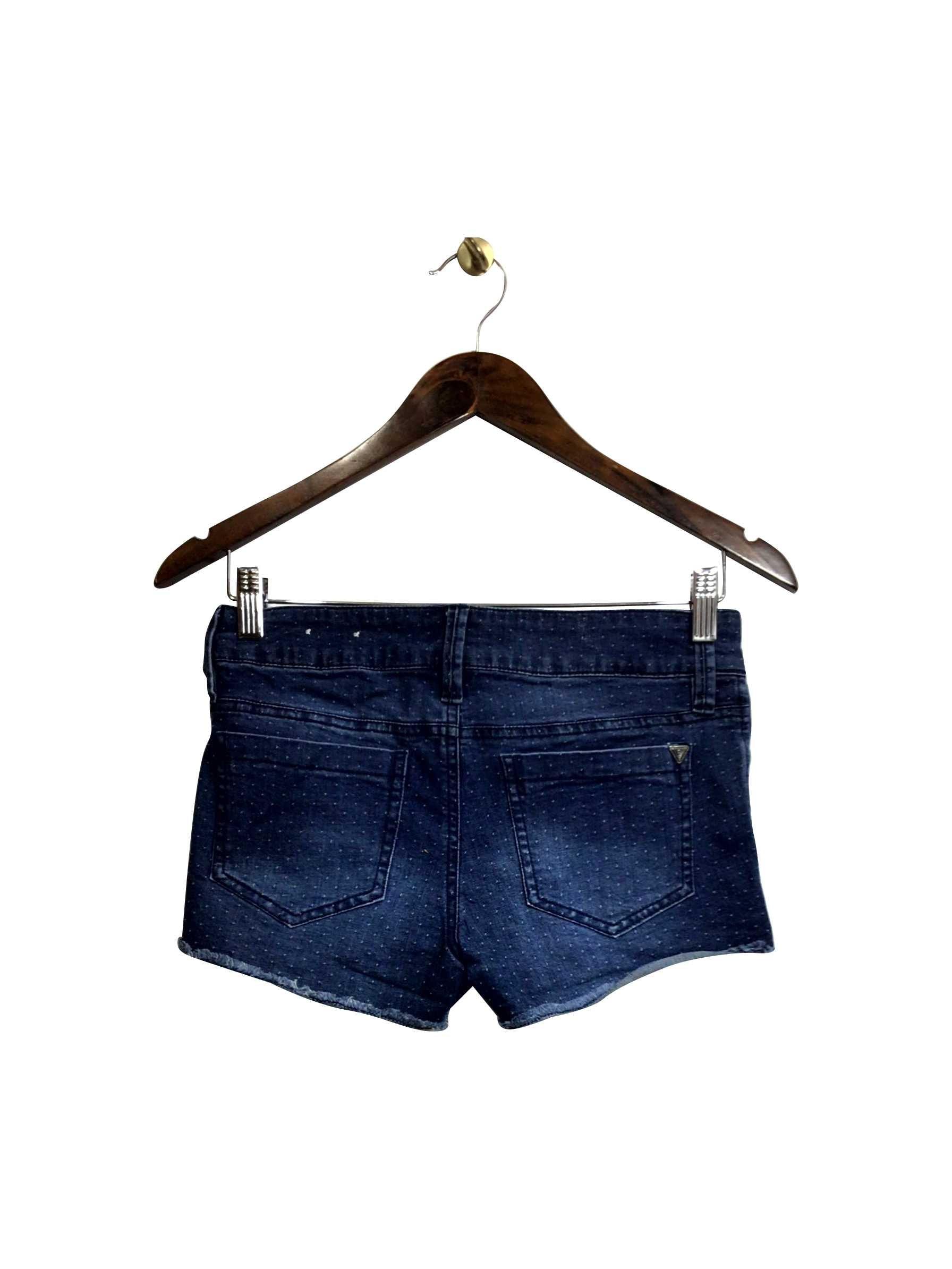 GUESS Stylish Regular Fit Blue Jeans Shorts - Size 26