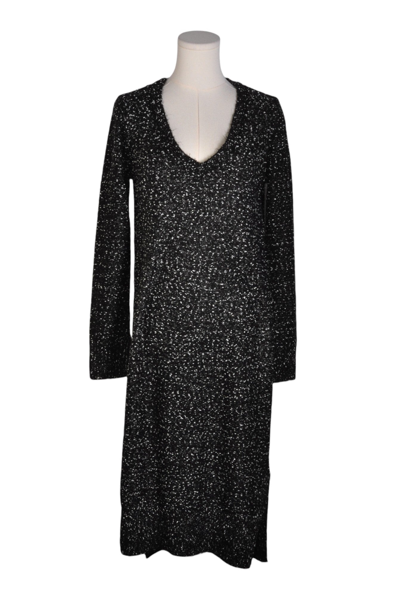 Stylish REITMANS Women's Drop Waist Regular-Fit Black Dress - Size M