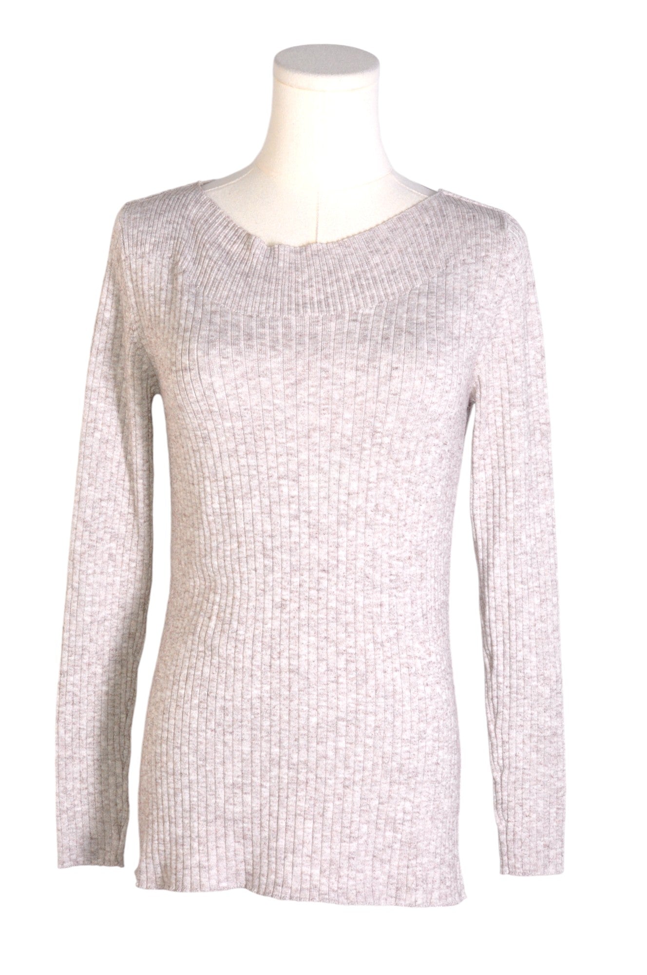 Stylish 89TH & MADISON Women's Gray Regular-Fit Blouse - Size M
