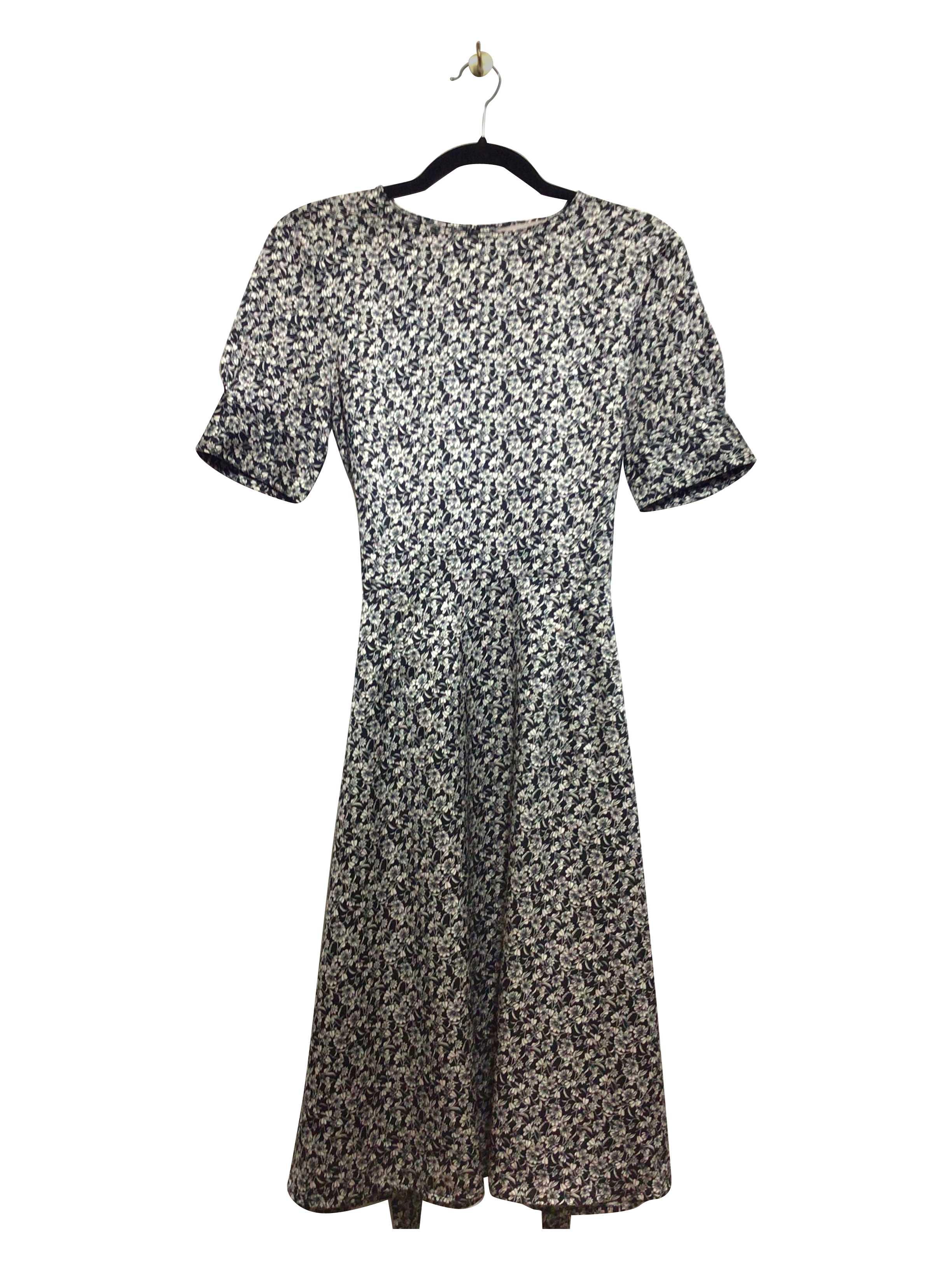 H&M Black Regular Fit Shift Dress - Size S: Stylish Second - hand Choice