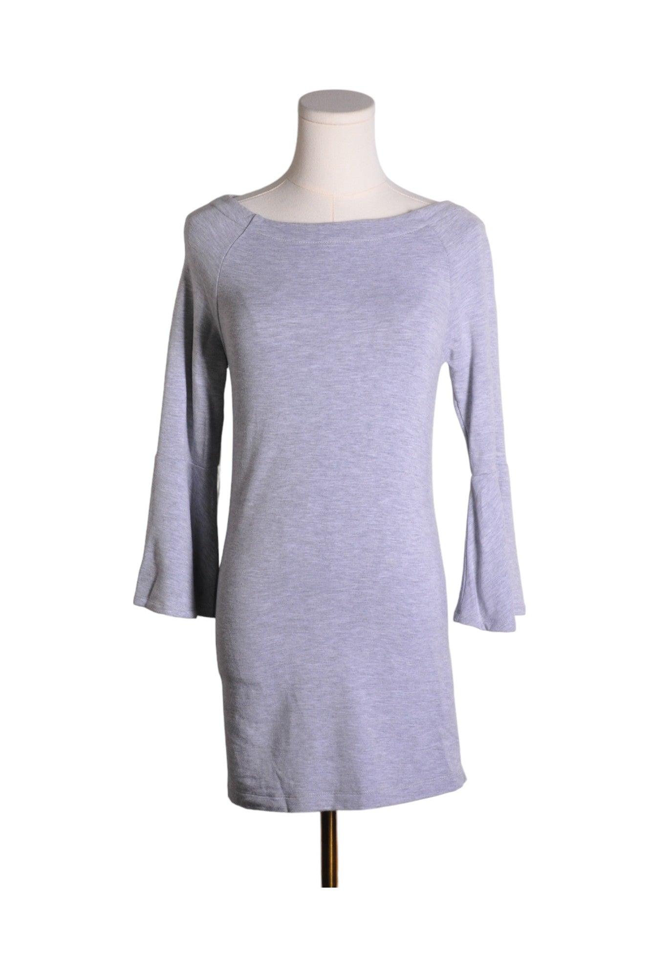 Stylish A PEA IN THE POD Women's Gray Regular-Fit Blouse - Size S