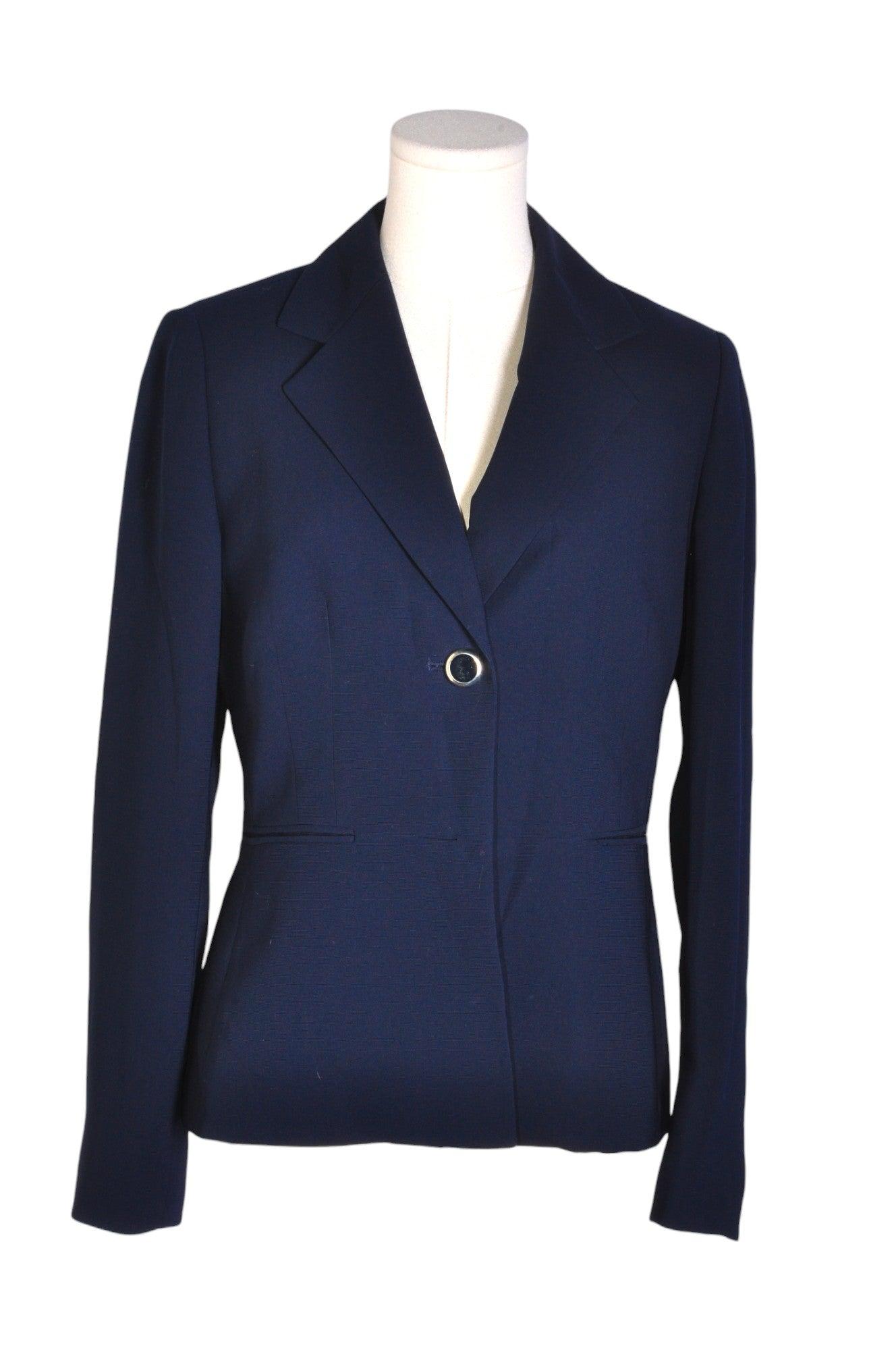 Stylish JONES NEW YORK Regular Fit Blue Blazer - Size 4