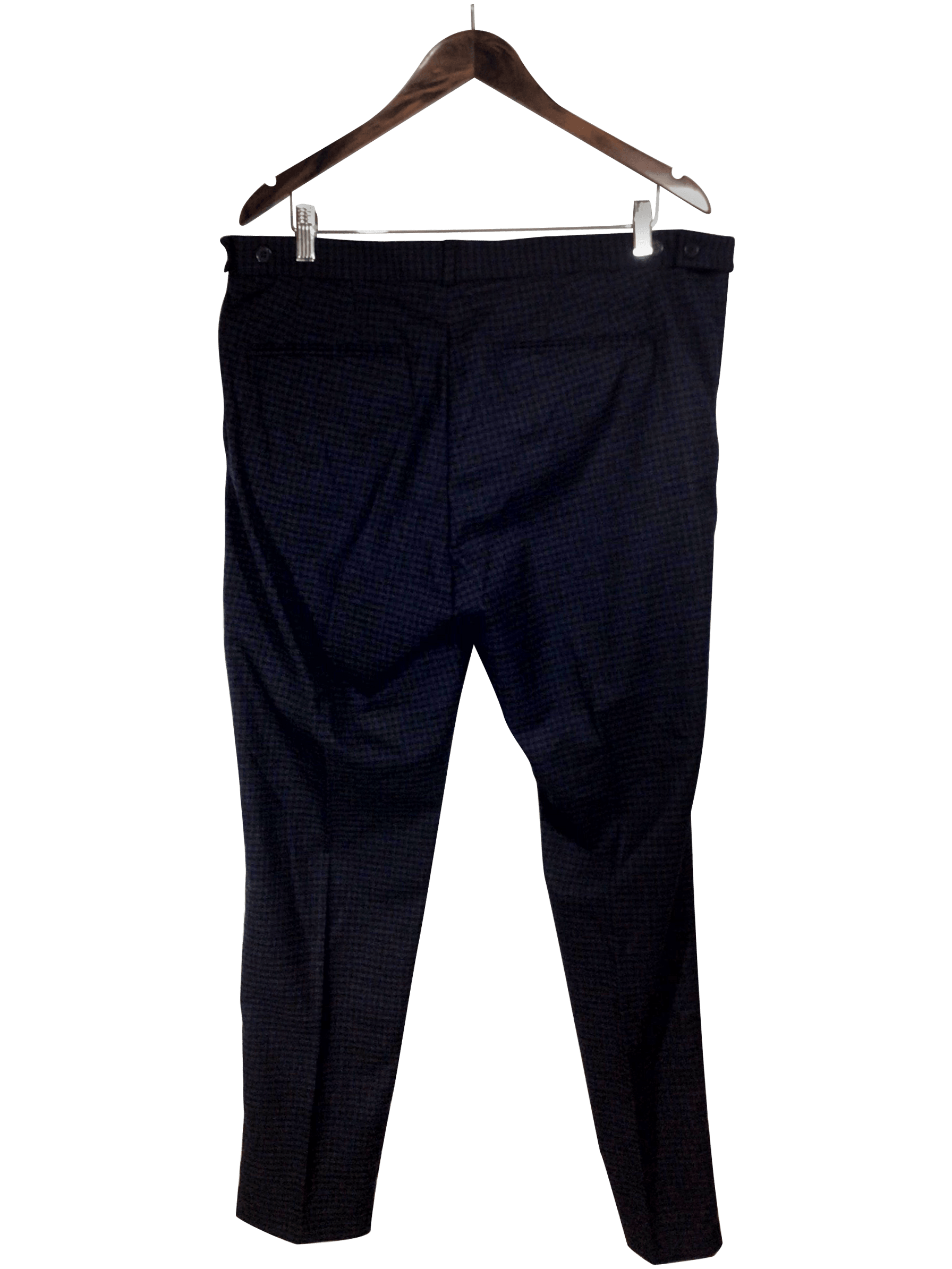 Stylish Second - Hand H&M Regular Fit Blue Pant Size 40