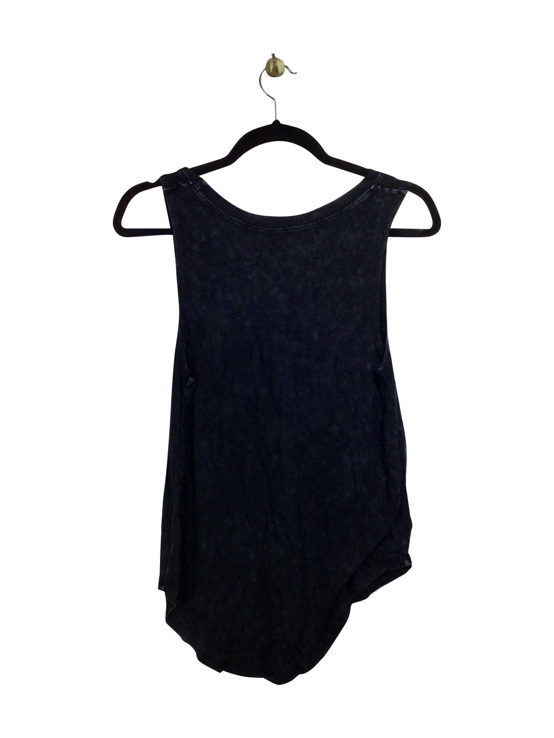 GRAYSON THREADS Stylish Regular Fit Black Tank Top - Size S