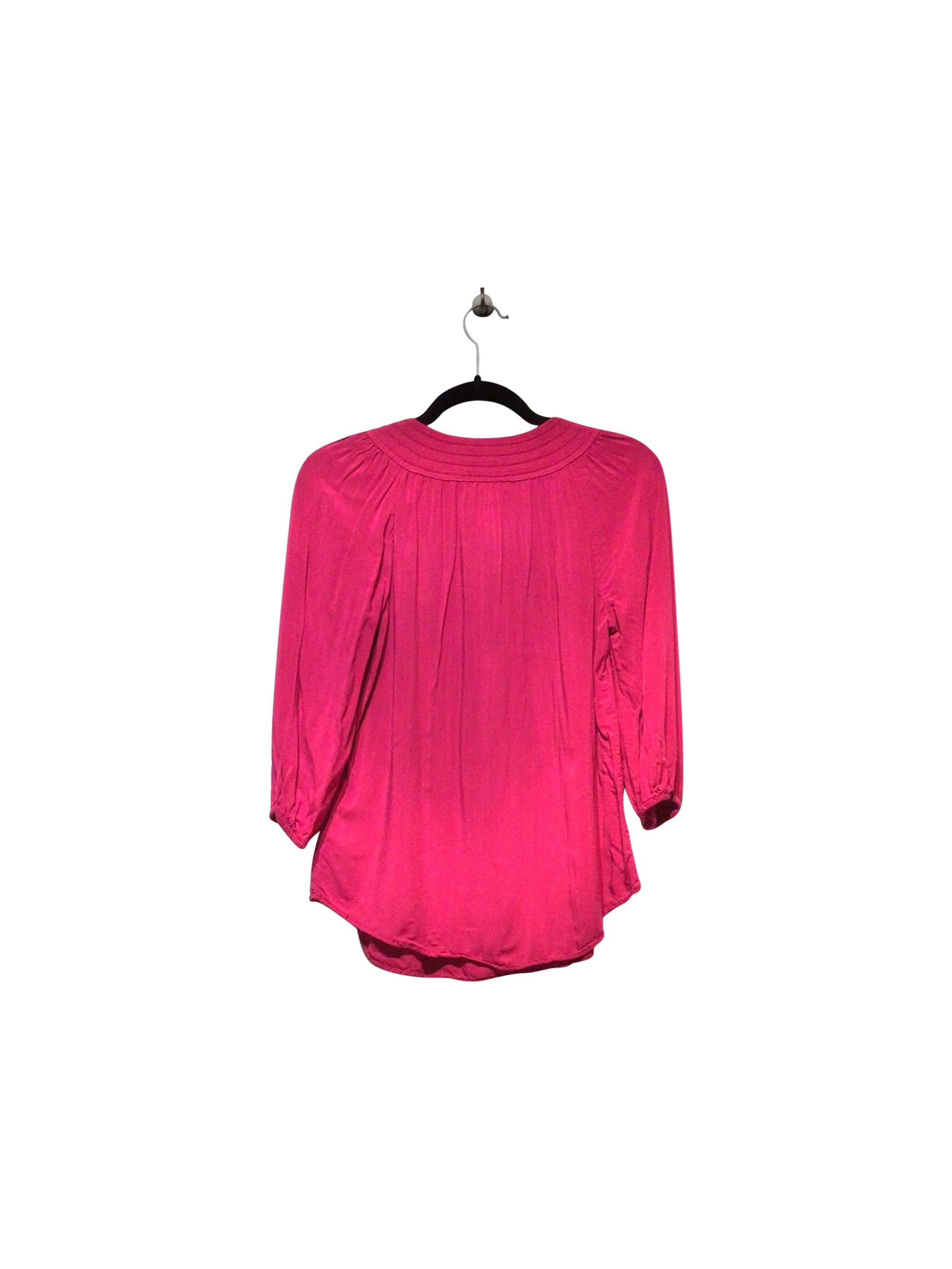 ELLE Fashionable Regular Fit Pink Blouse - XS