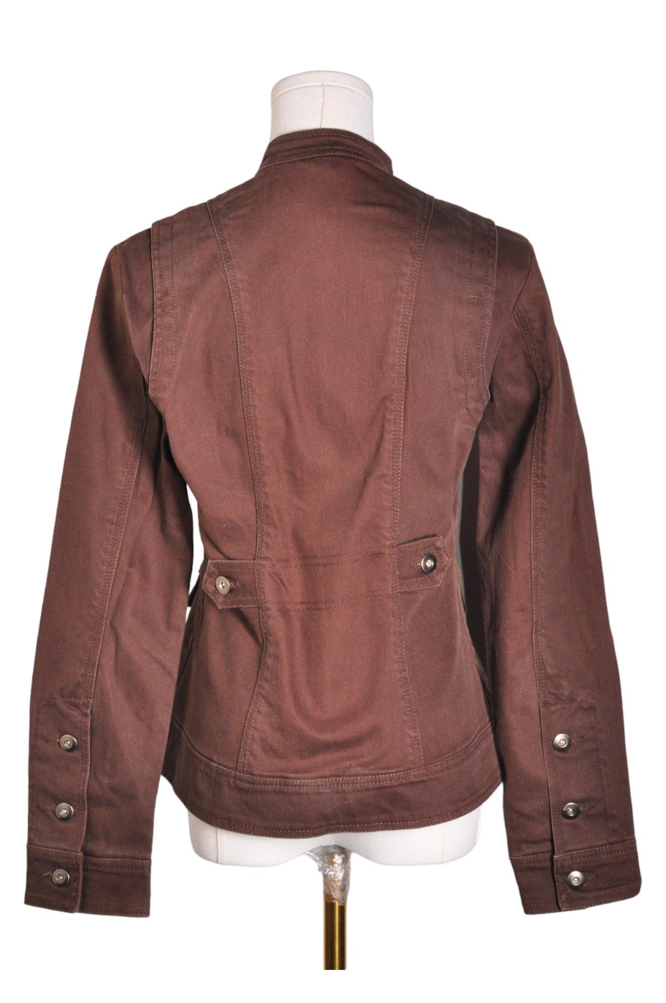 JESSICA Stylish Women's Regular Fit Brown Coat - Size 4