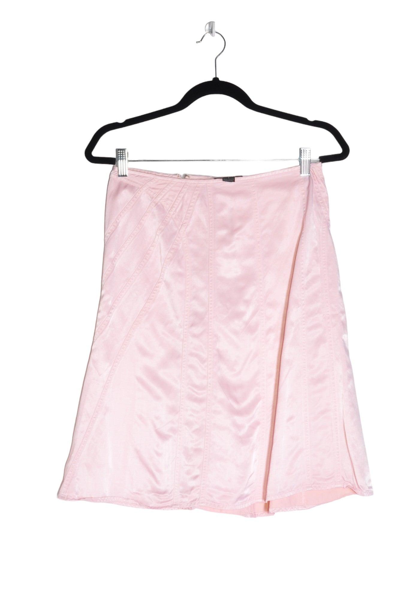 EXPRESS Women's Pink Casual Regular-Fit Skirt in Size S