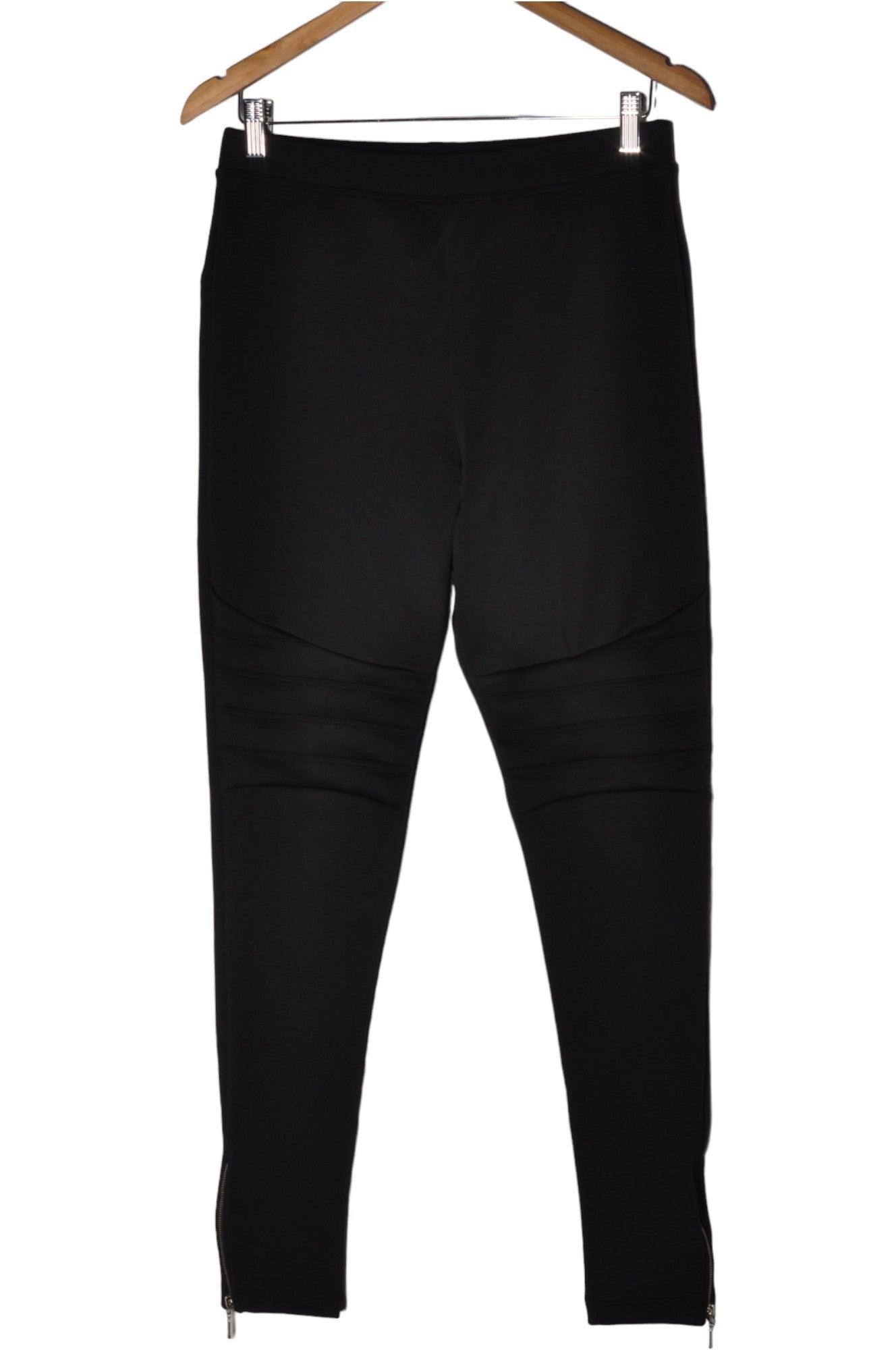 ENCIRCLED Stylish Women's Activewear Black Regular Fit Leggings - Size L