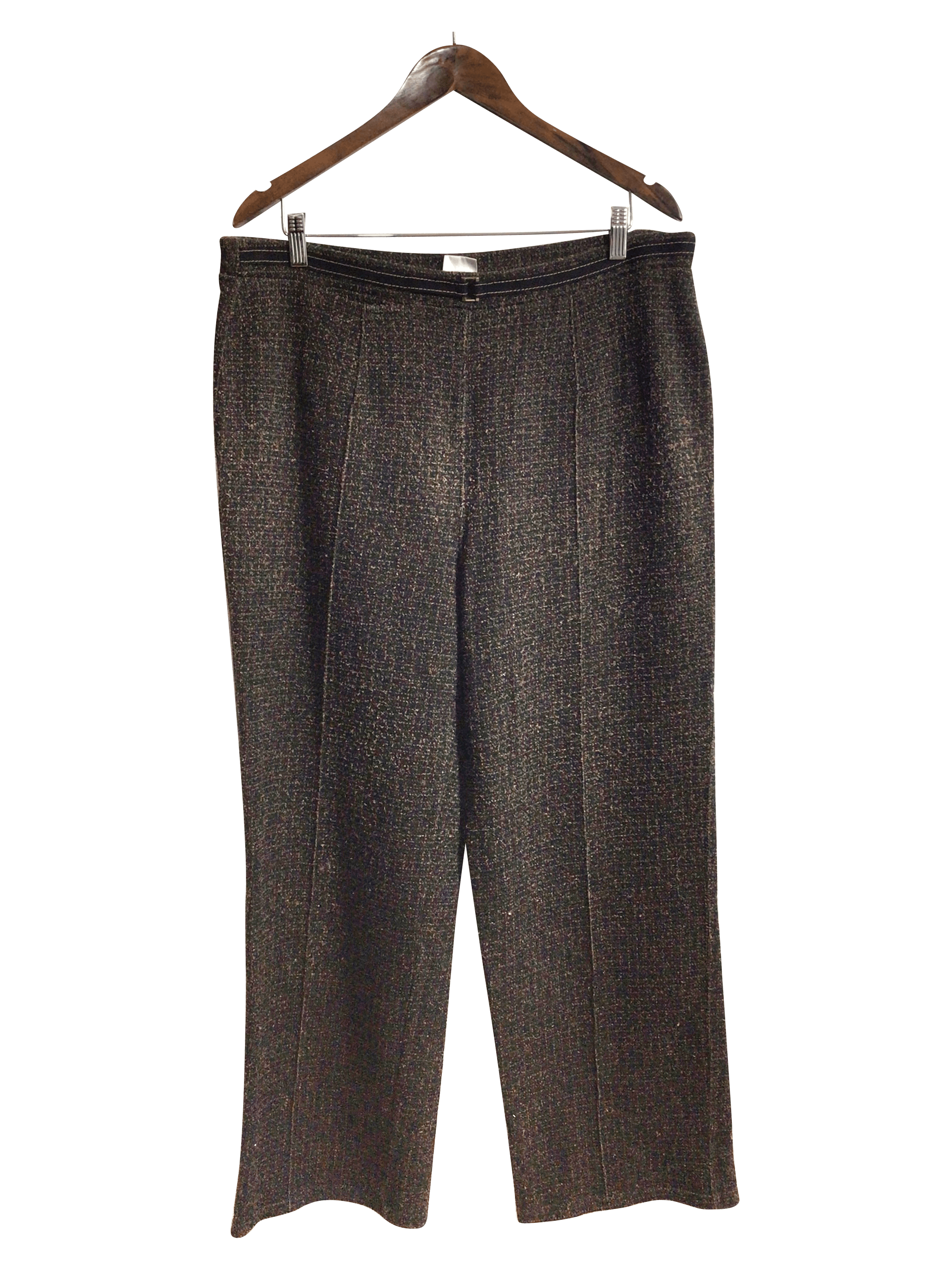 EMMA + JAMES Stylish Women's Brown Regular Fit Work Pants - Size XL