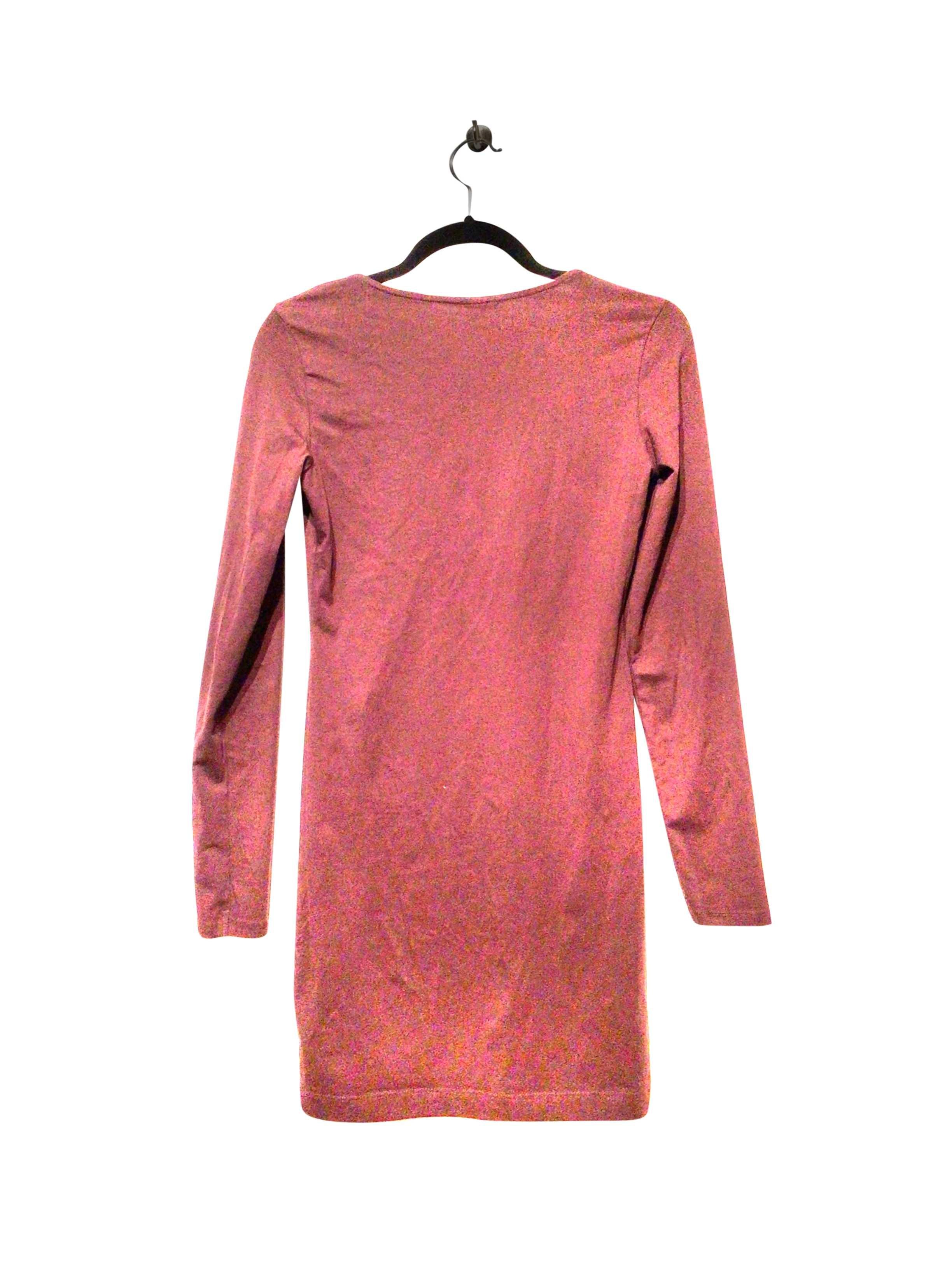 H&M Stylish Regular Fit Red Midi Dress - XS