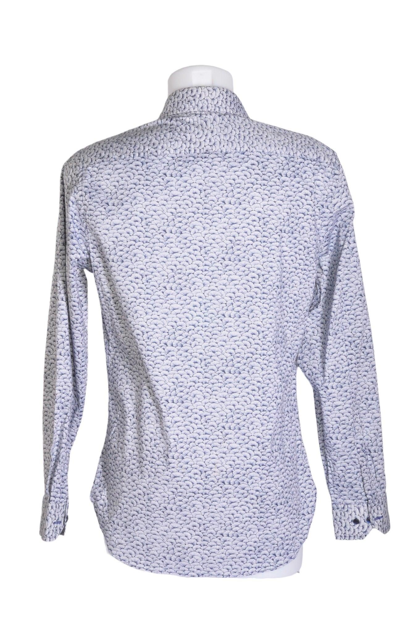Stylish 1670 Men's White Regular Fit Button - Down Tops Size 16