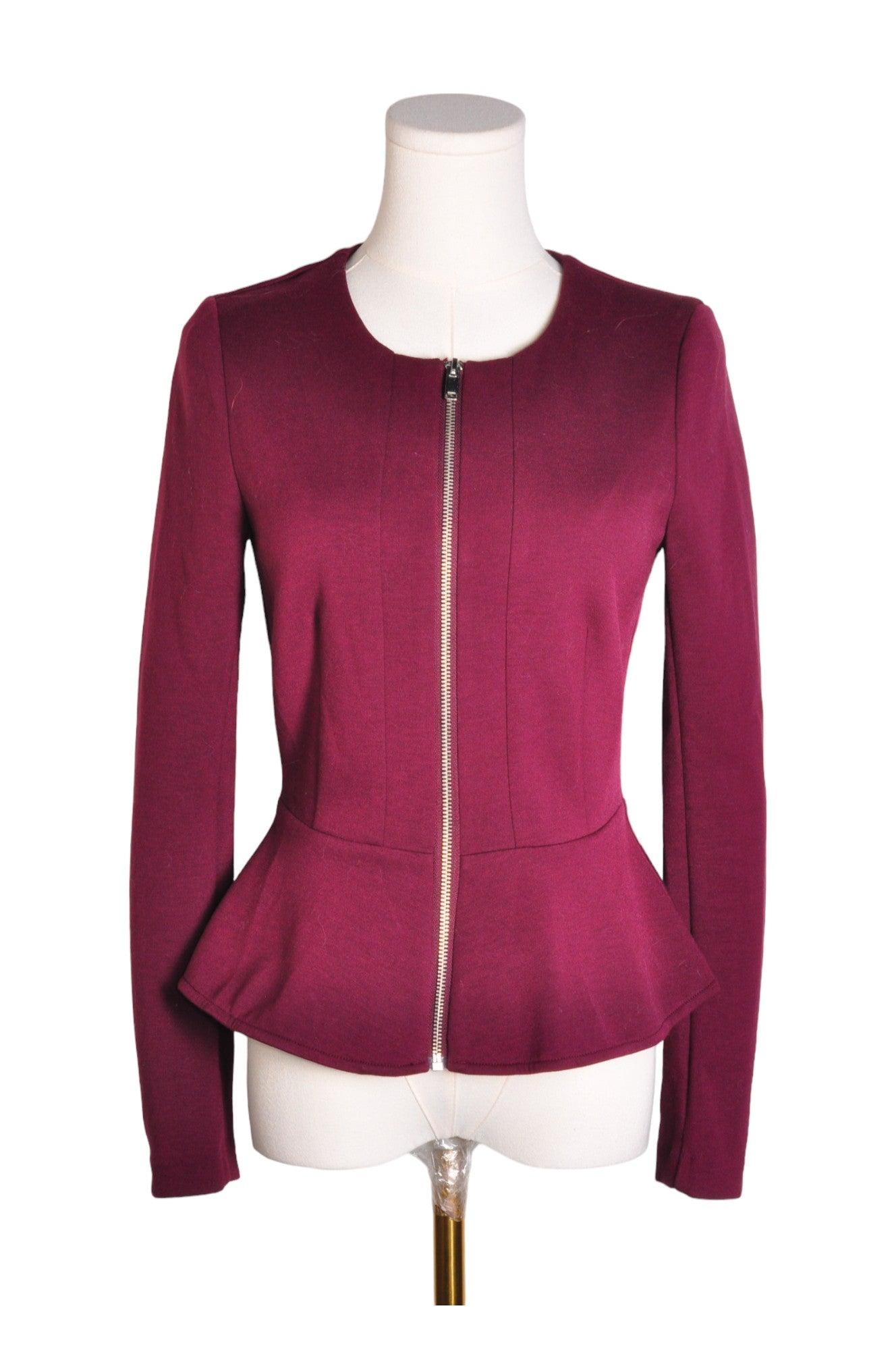 Gorgeous H&M Second - Hand Purple Regular - Fit Women's Blouse Size 6