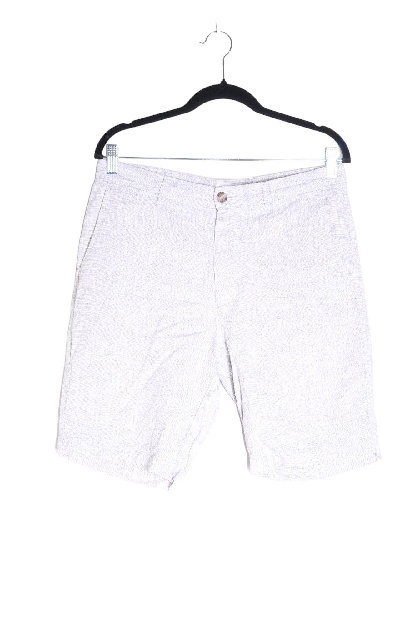 GOODFELLOW & CO. Stylish Men's Classic Gray Regular Fit Shorts - Size 30