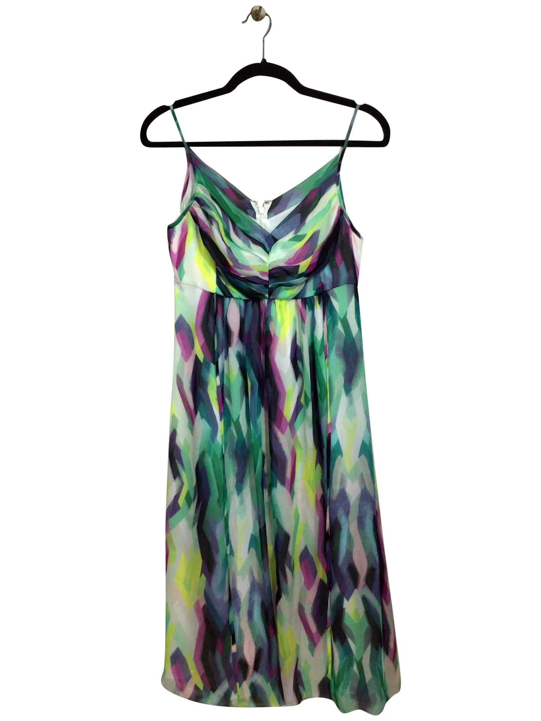 ANNE KLEIN Stylish Regular Fit Green Shift Dress - Size 4