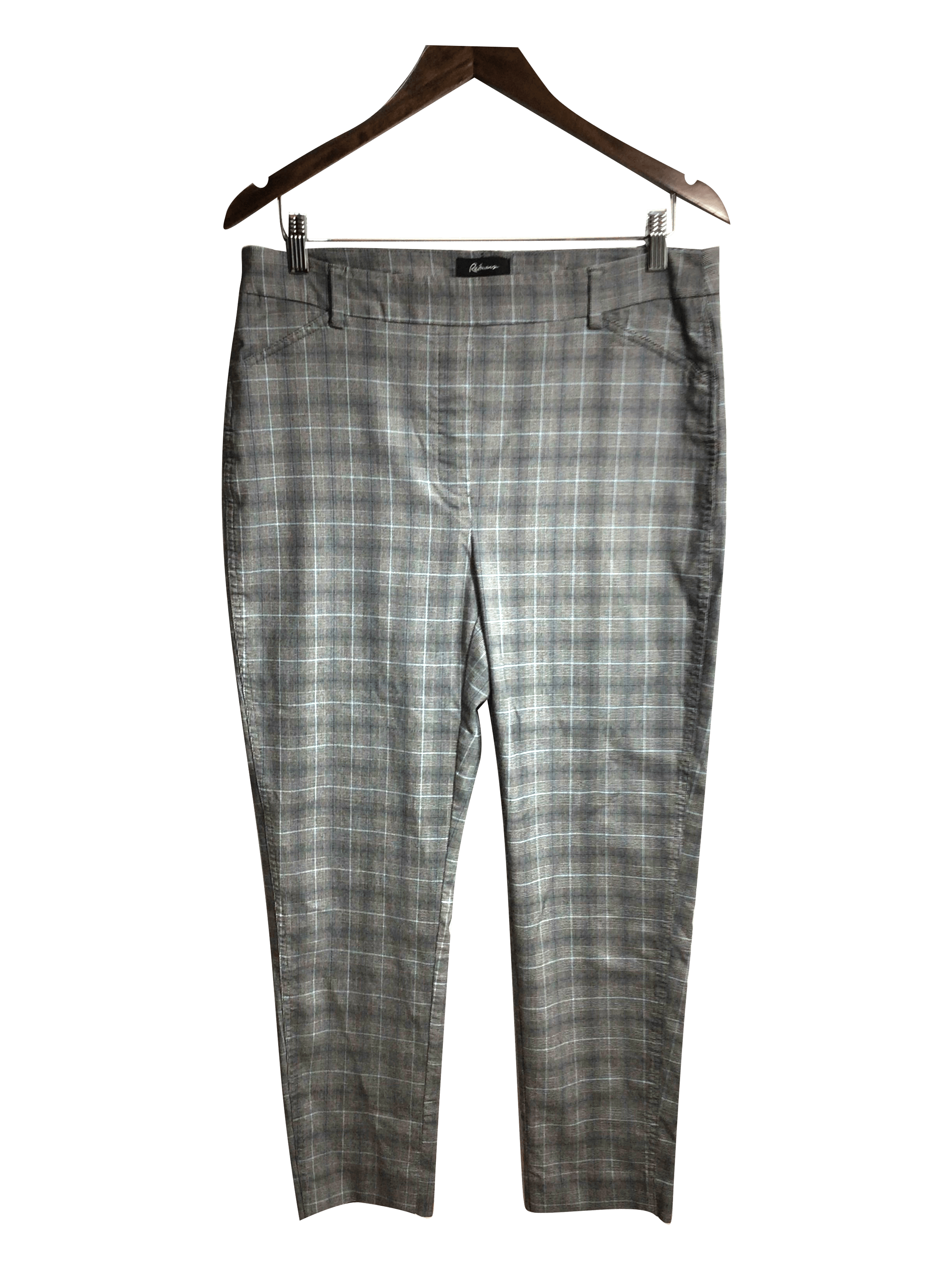 REITMANS Stylish Women's Gray Regular Fit Work Pants - Size 16